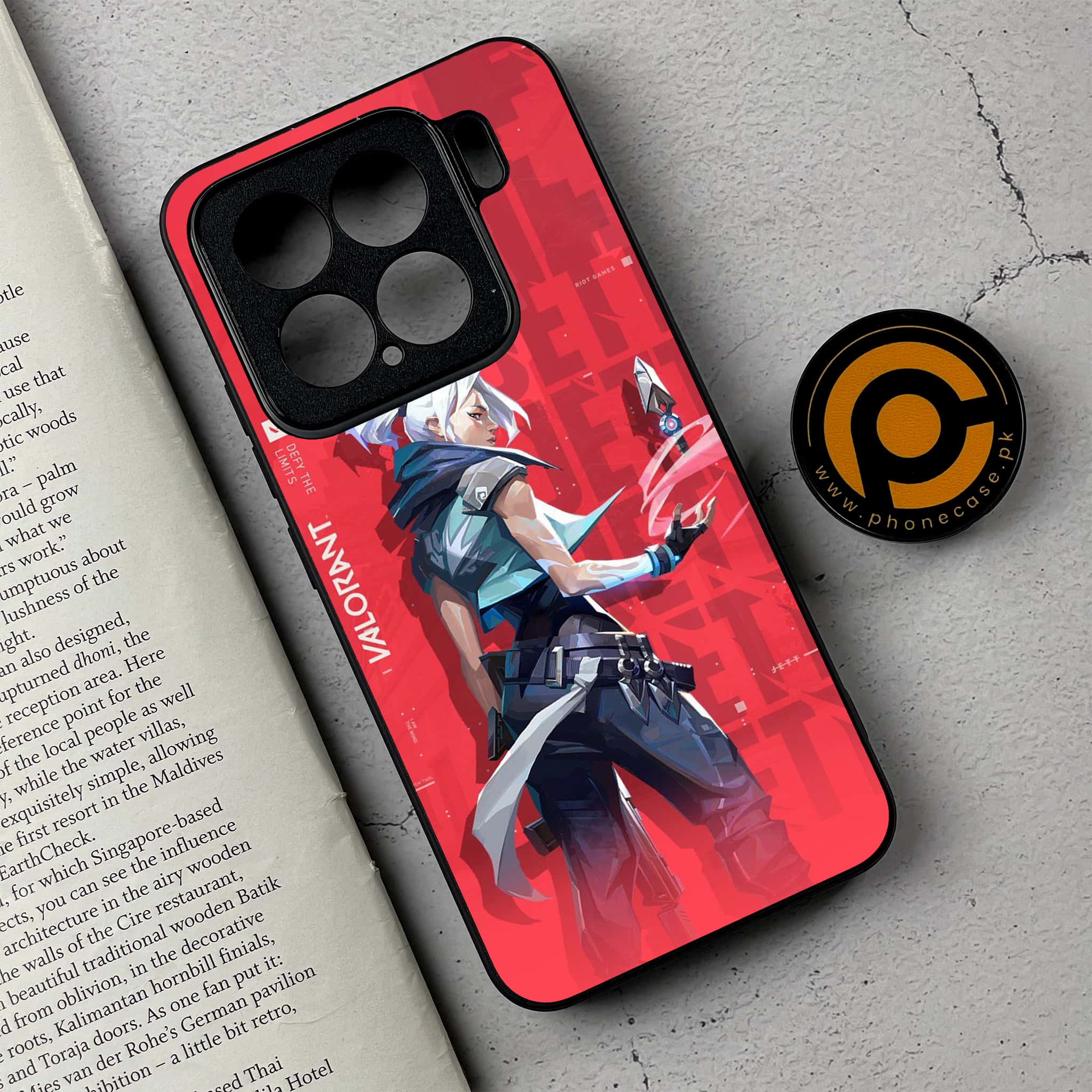 Xiaomi 15 - Battle-Ready Series - Premium Metal Printed soft Bumper shock Proof Case
