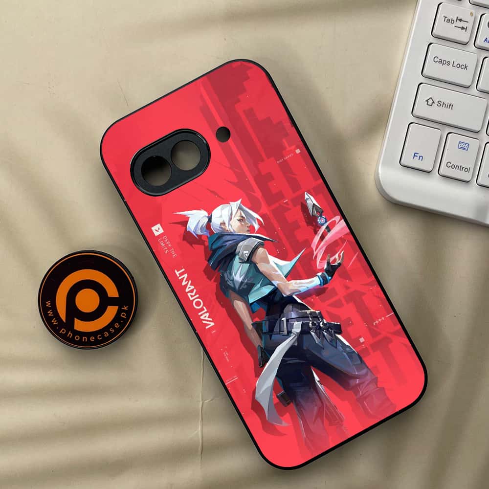 Google Pixel 9a -  Battle-Ready Series - Premium Metal Printed soft Bumper Shock Proof Case