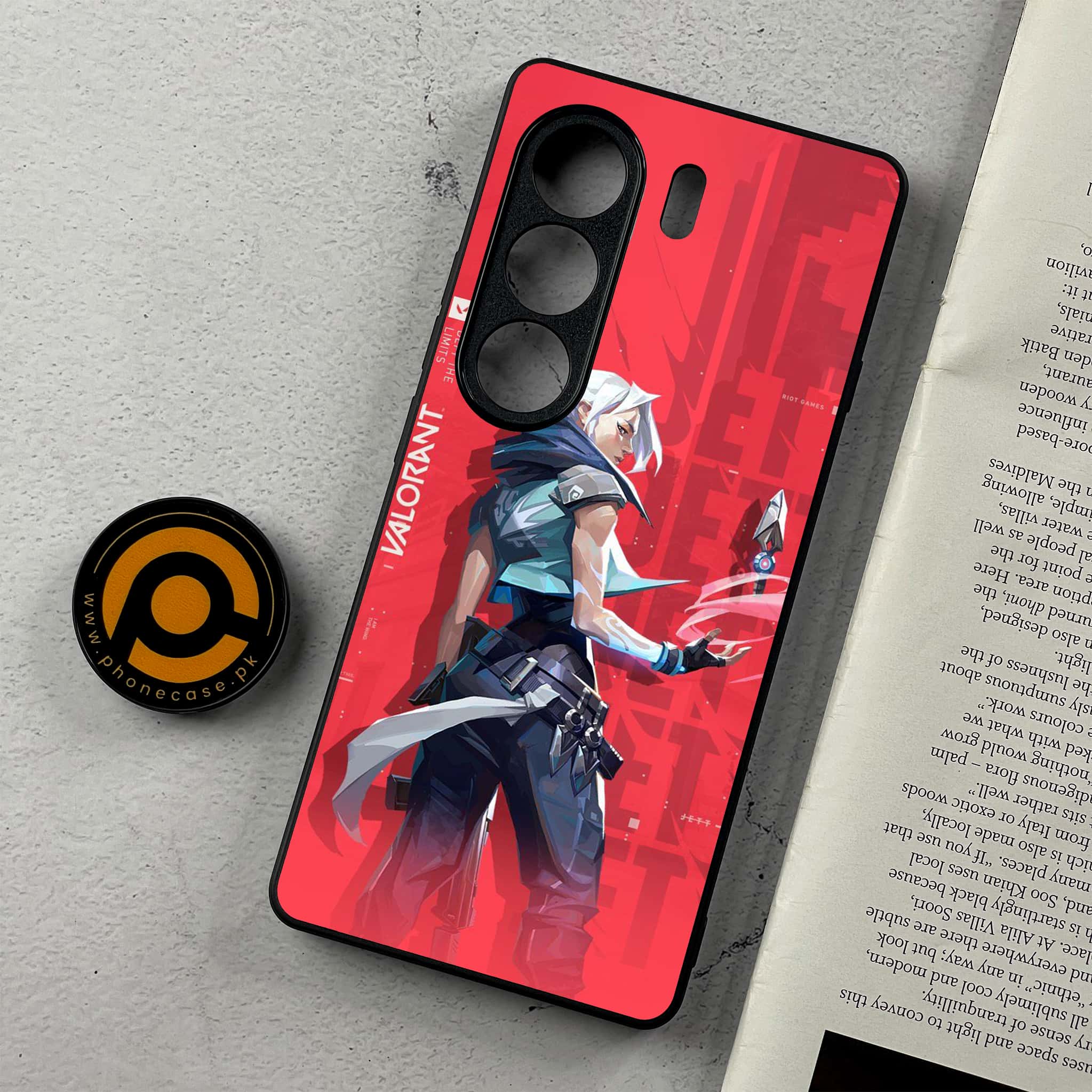 Tecno Camon 40 - Battle-Ready Series  - Premium Metal Printed Soft Bumper Shockproof Case