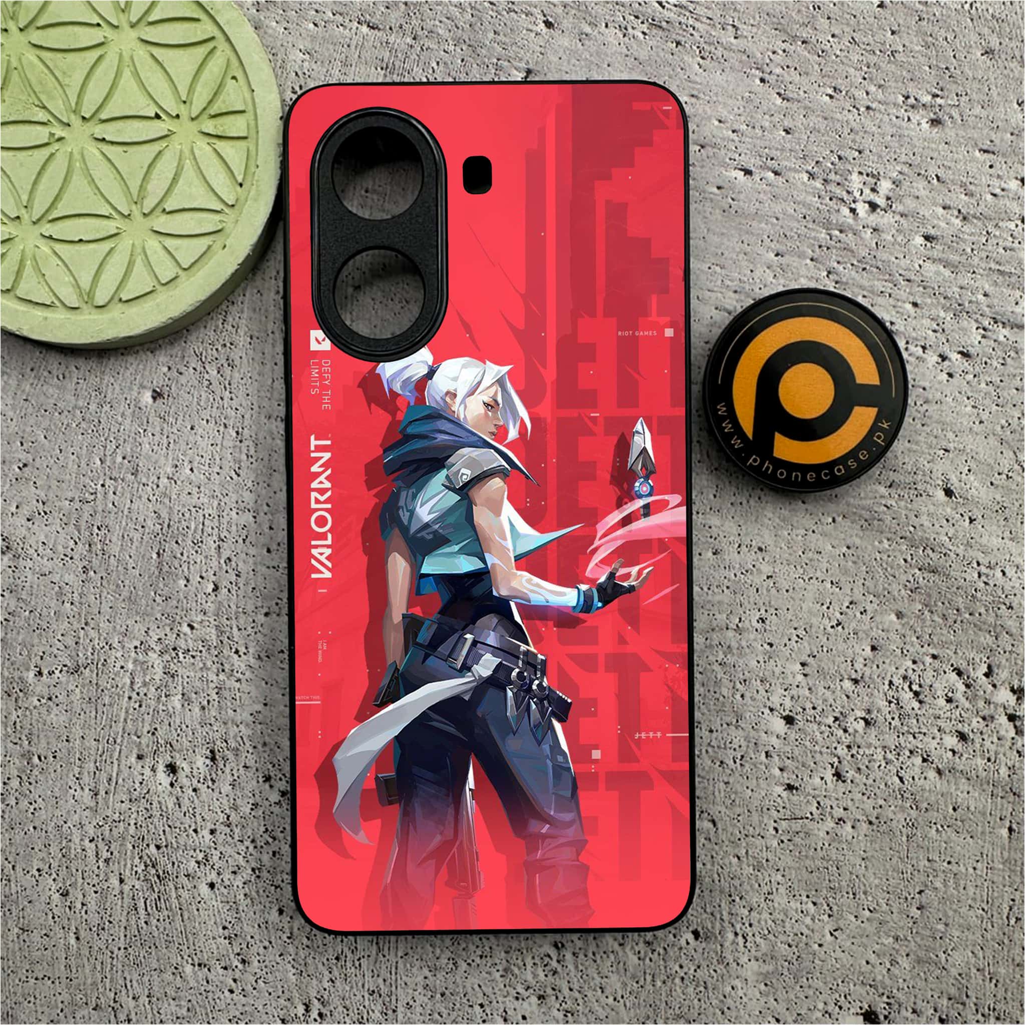 Xiaomi Poco X7 Pro 5G - Battle-Ready Series - Premium Metal  Printed soft Bumper shock Proof Case