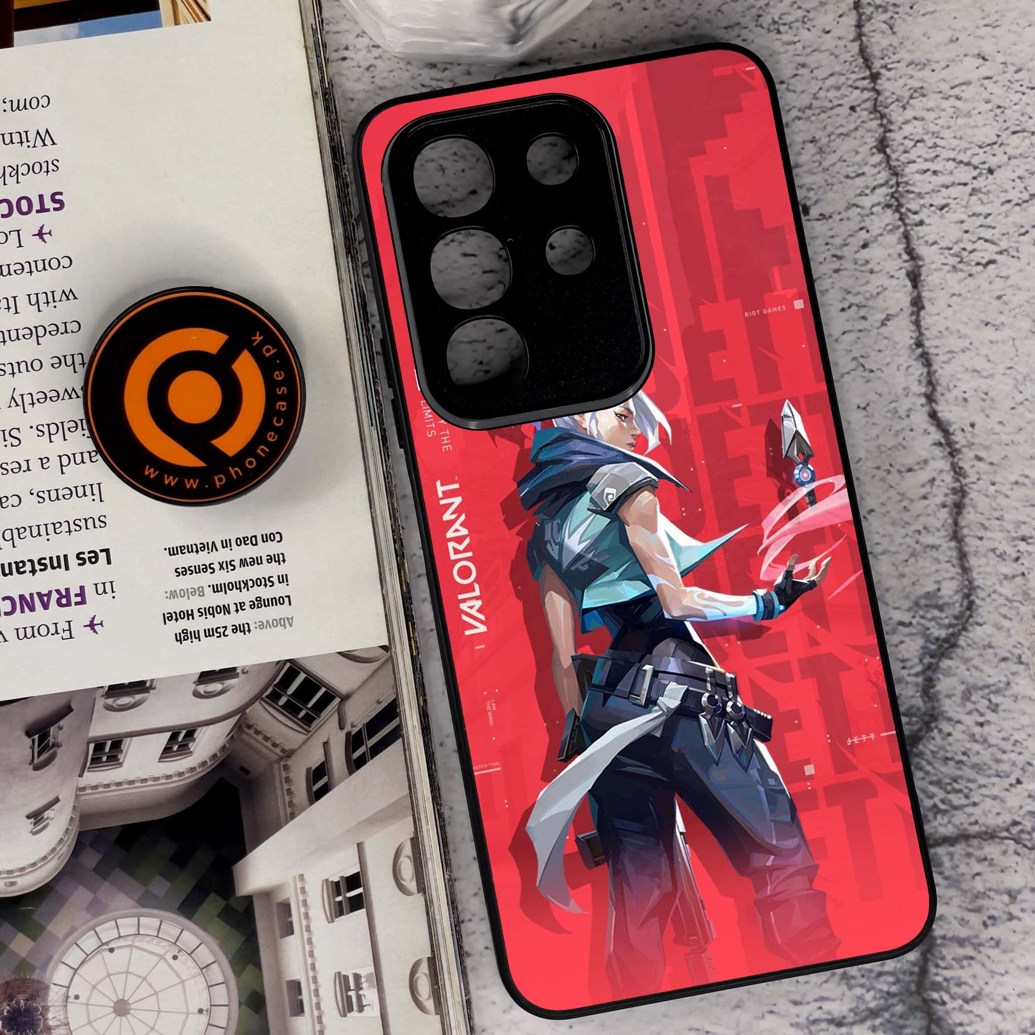 Vivo Y29 4G - Battle-Ready Series - Premium Metal Printed soft Bumper Shock Proof Case