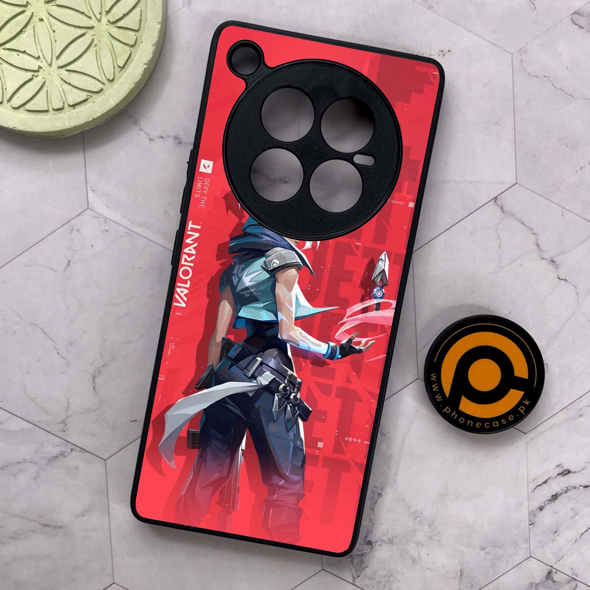Infinix Zero 40 5G - Battle-Ready Series - Premium Metal Printed soft Bumper shock Proof Case