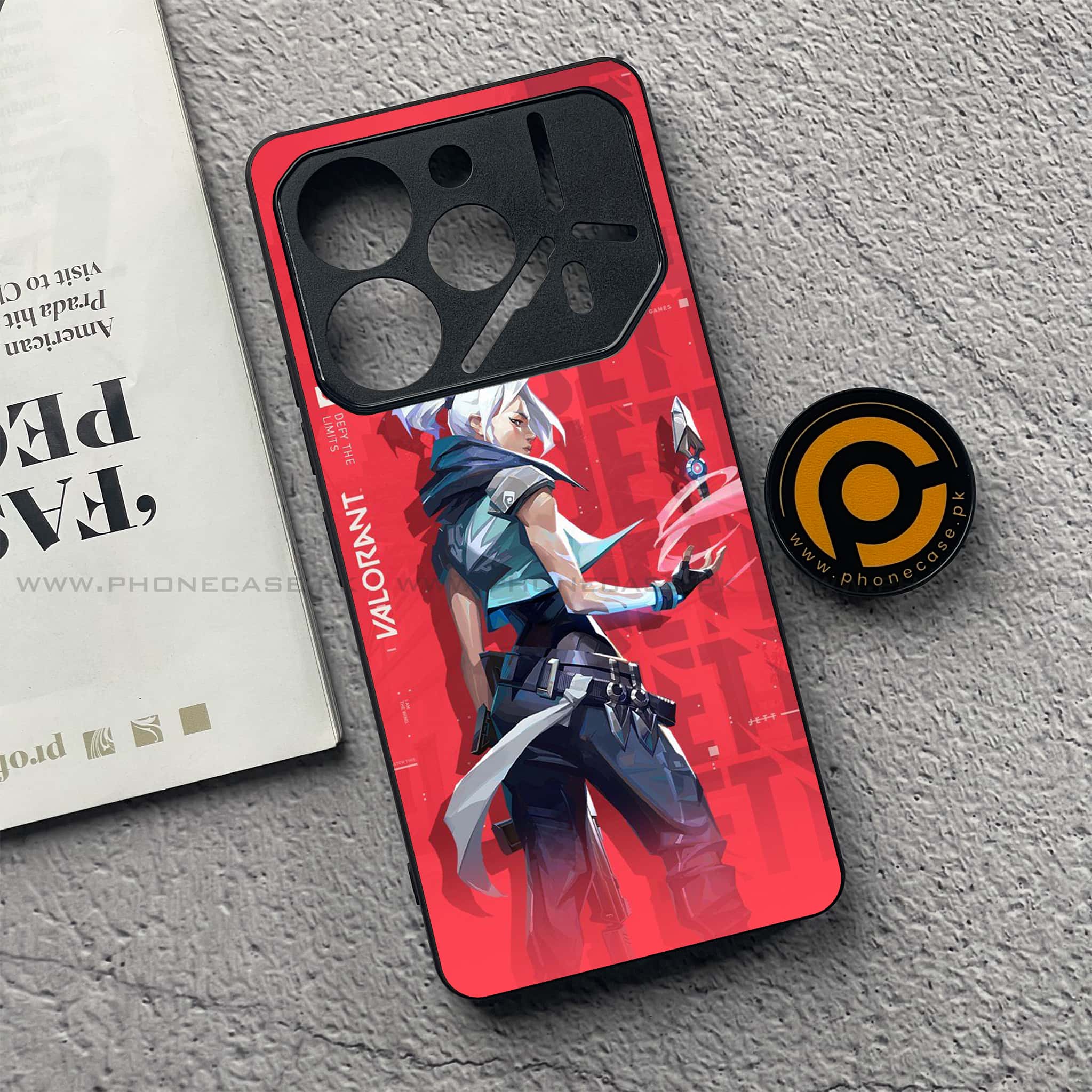 Tecno Pova 6 - Battle-Ready Series - Premium Printed Glass soft Bumper shock Proof Case