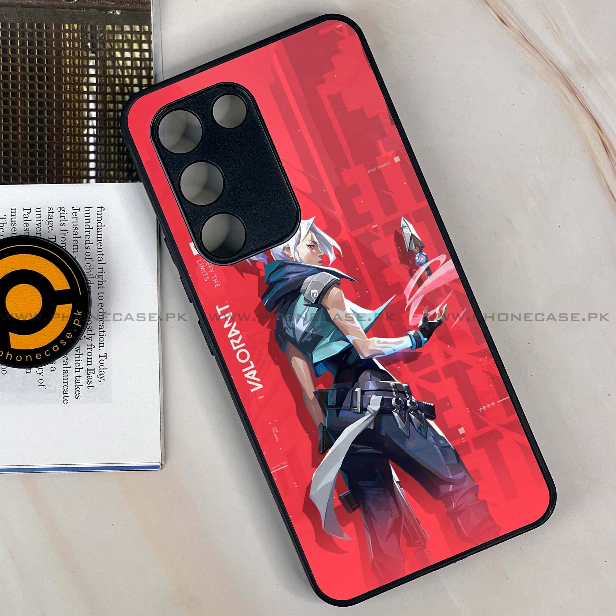 Vivo Y200e -  Battle-Ready - Premium Metal Printed soft Bumper shock Proof Case