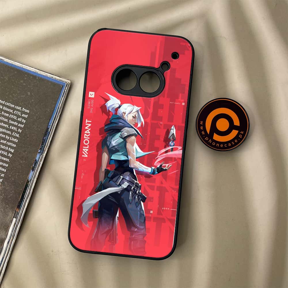 Nothing Phone (2a) - Battle-Ready Series - Premium Metal Printed soft Bumper Shock Proof Case