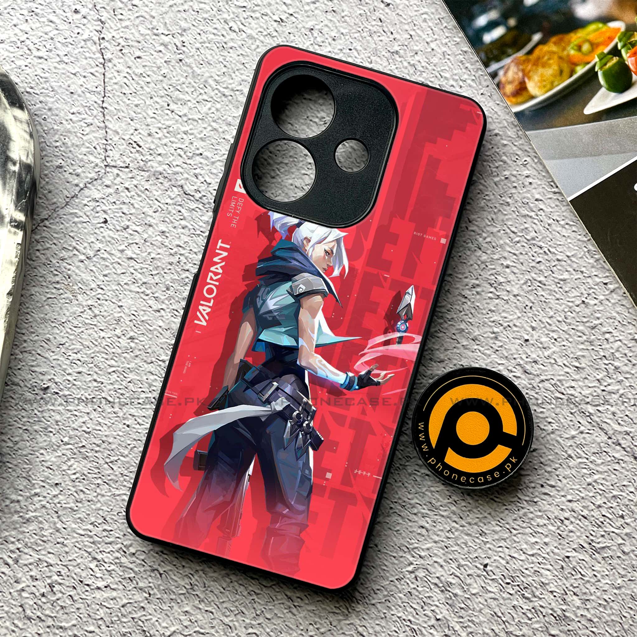 Oppo A5i - Battle-Ready Series - Premium Metal Printed soft Bumper shock Proof Case