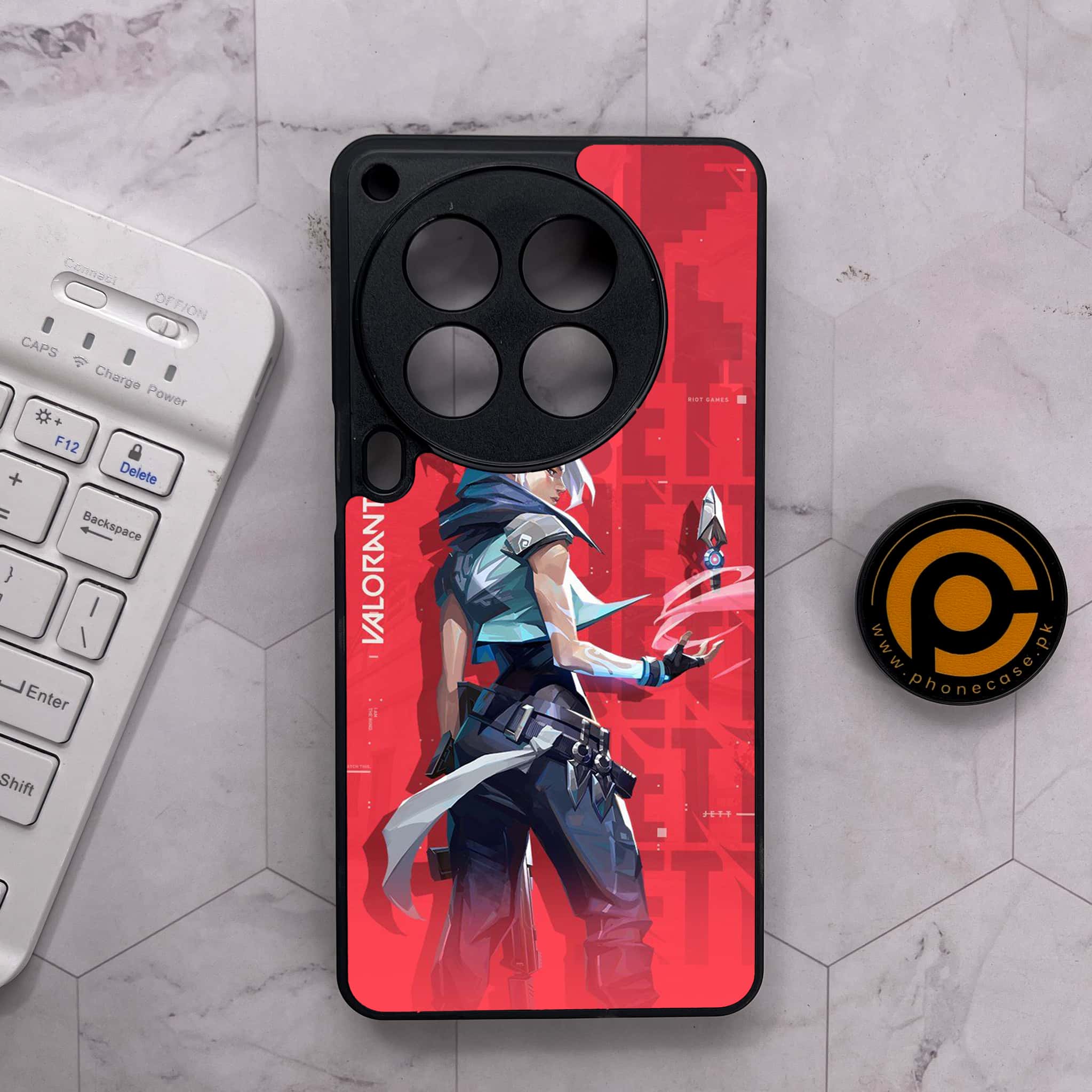 Tecno Camon 30 Premier - Battle-Ready Series - Premium Metal Printed soft Bumper shock Proof Case