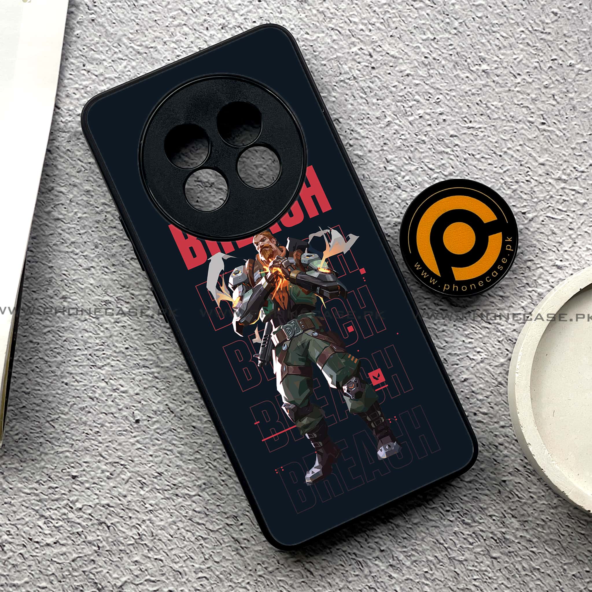 Realme 13 Pro Plus - Battle-Ready - Premium Printed Metal soft Bumper shock Proof Case