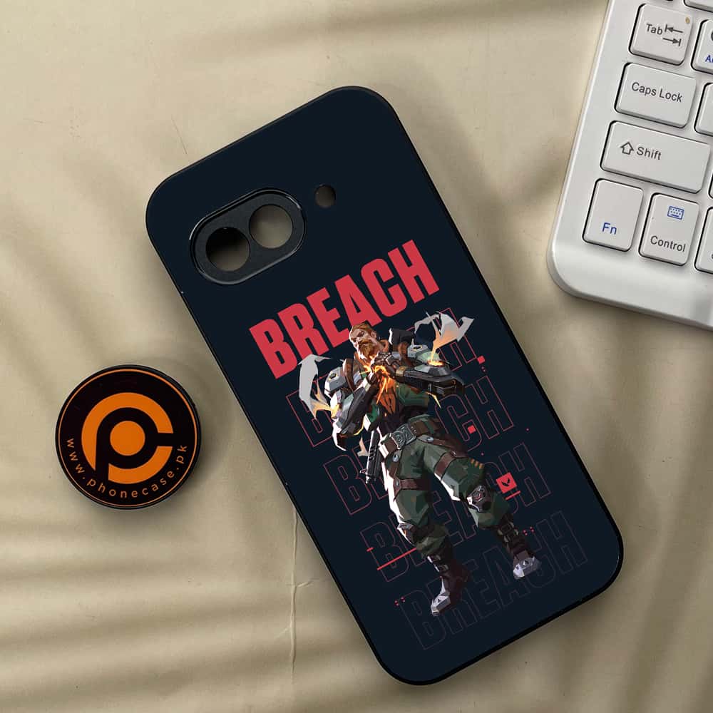 Google Pixel 9a -  Battle-Ready Series - Premium Metal Printed soft Bumper Shock Proof Case