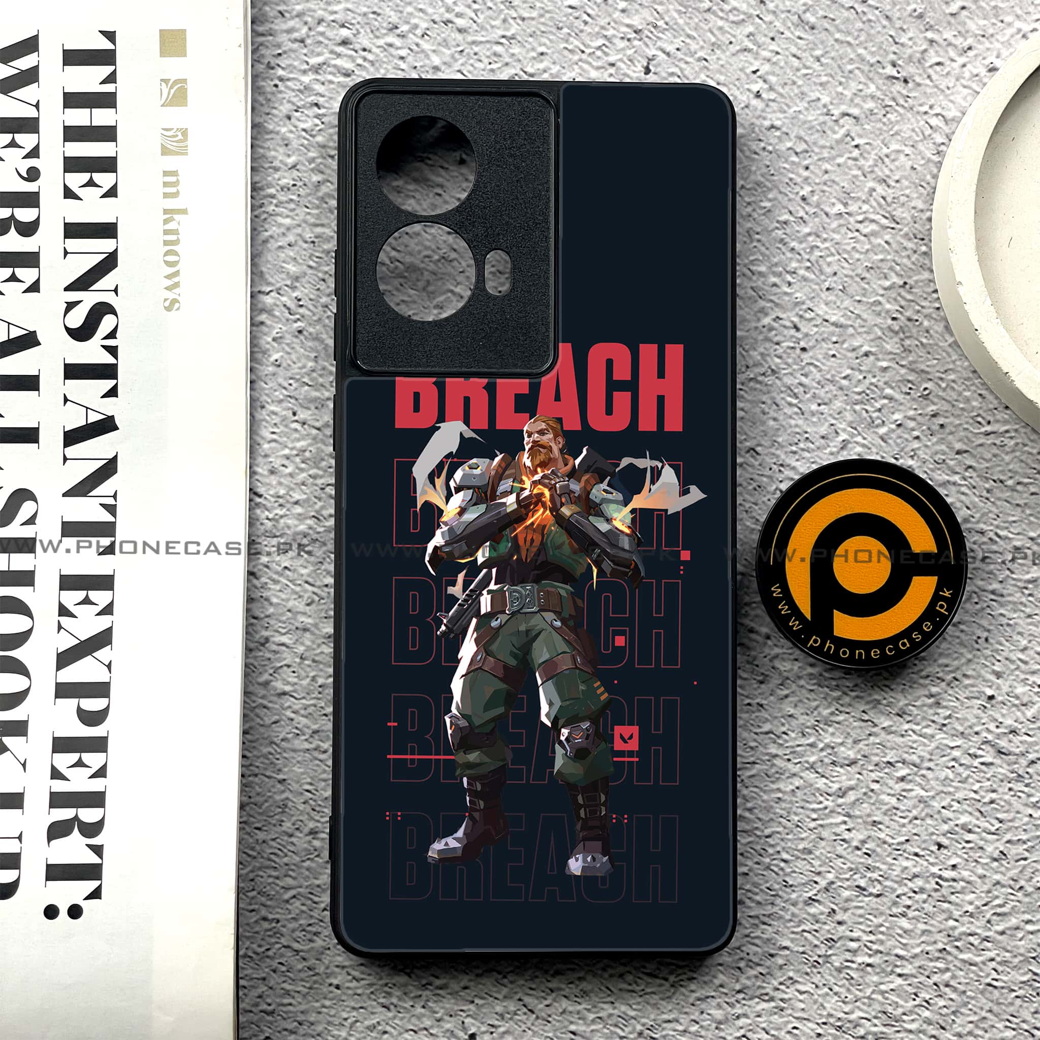 Moto G85 - Battle-Ready Series - Premium Printed Glass soft Bumper shock Proof Case