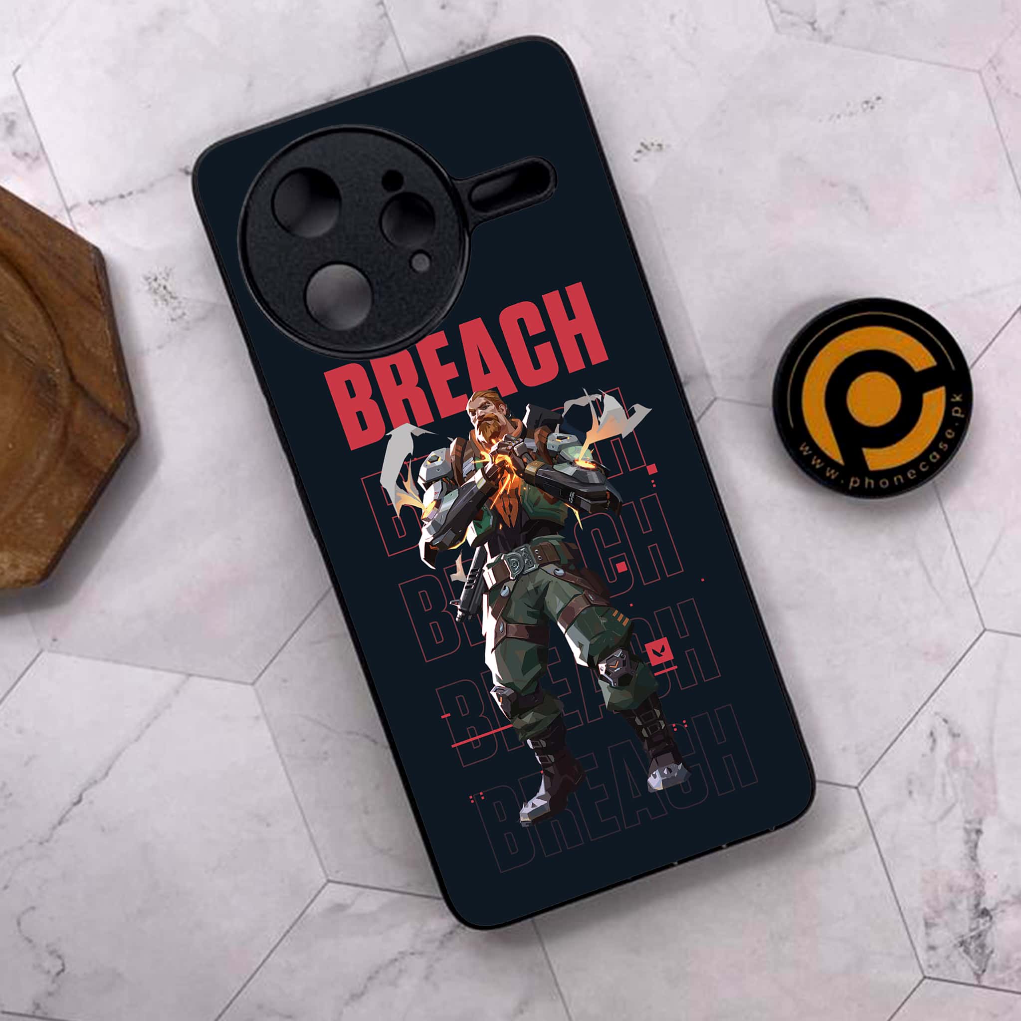 Xiaomi Poco F7 Ultra 5G - Battle-Ready Series - Premium Metal Printed soft Bumper shock Proof Case