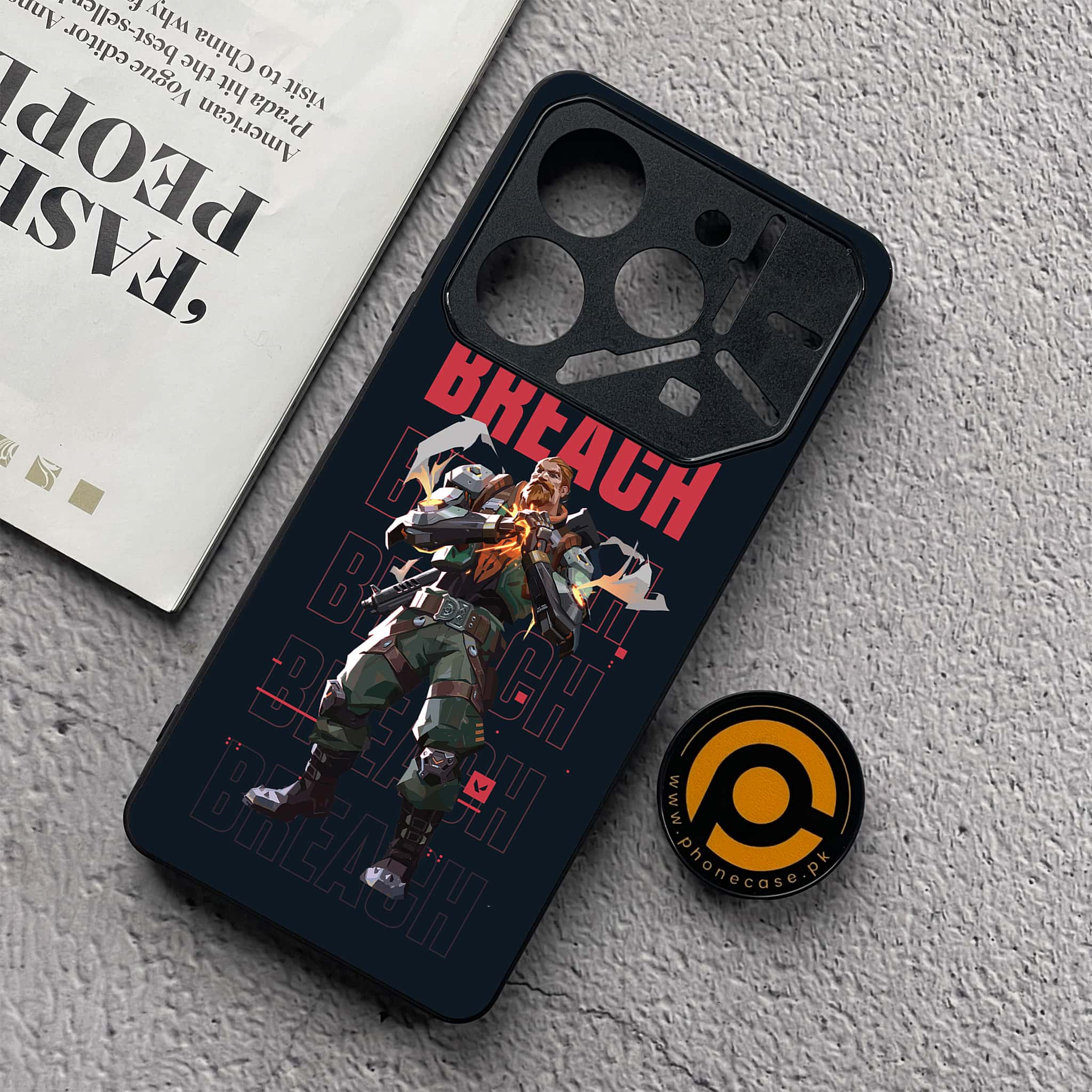 Tecno Pova 6 Neo - Battle-Ready Series - Premium Metal  Printed soft Bumper shock Proof Case