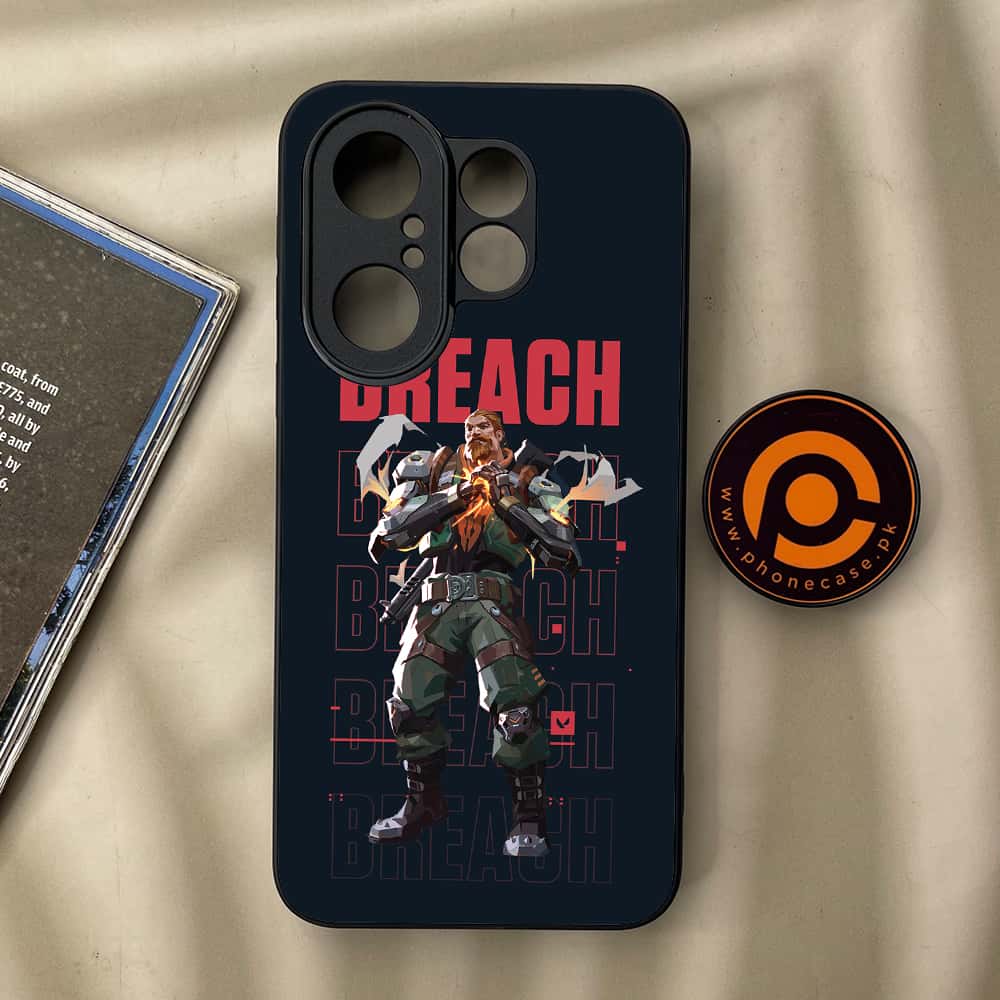 Vivo X200 FE -  Battle-Ready Series - Premium Metal Printed soft Bumper Shock Proof Case