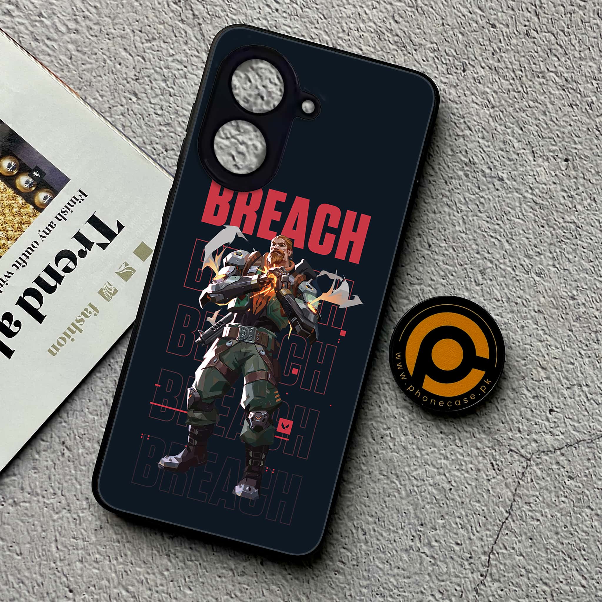 Xiaomi Redmi A5 - Battle-Ready Series - Premium Metal Printed soft Bumper shock Proof Case