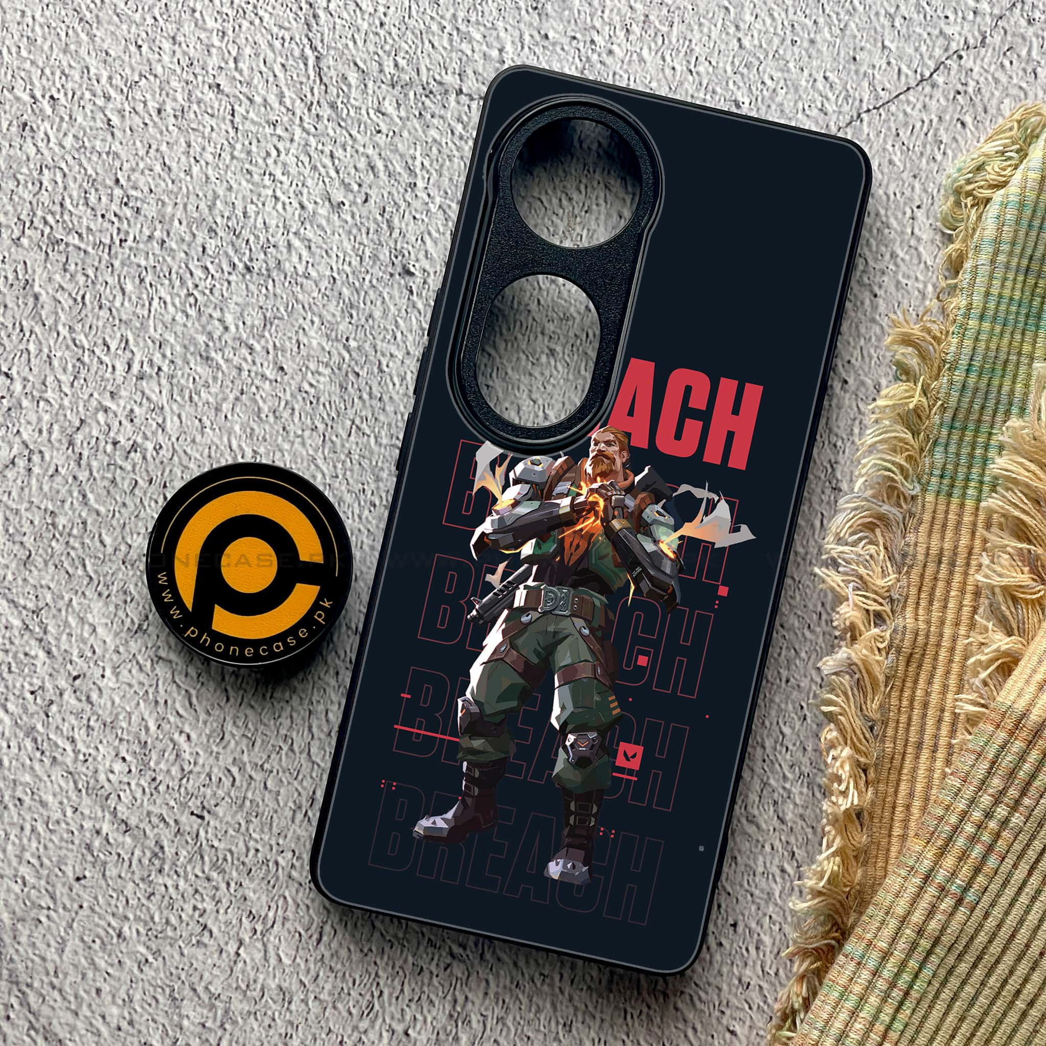 Vivo V40 Pro - Battle-Ready Series - Premium Metal Printed soft Bumper shock Proof Case