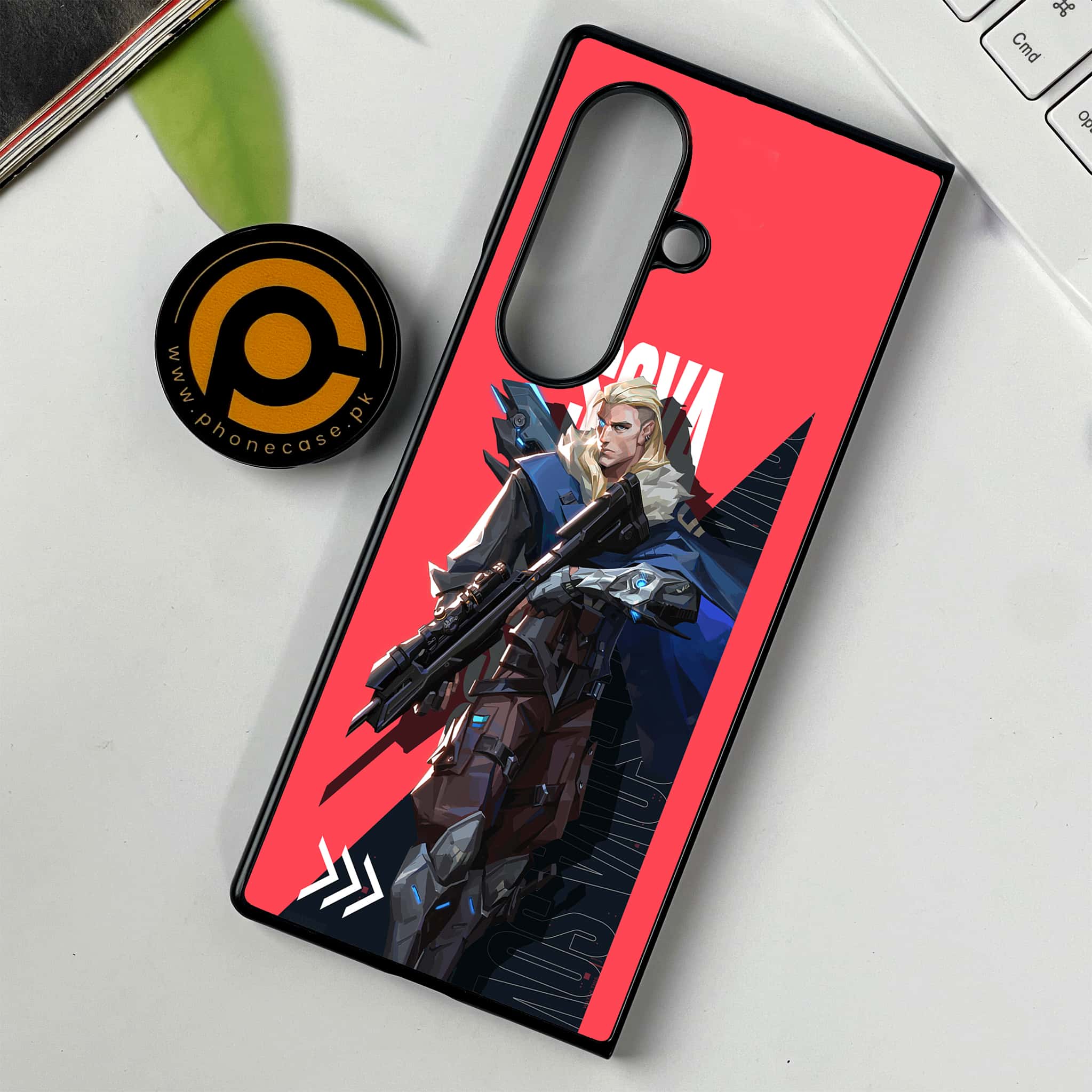 Samsung Galaxy Z Fold 7 - Battle-Ready Series - Premium Metal Printed soft Bumper shock Proof Case