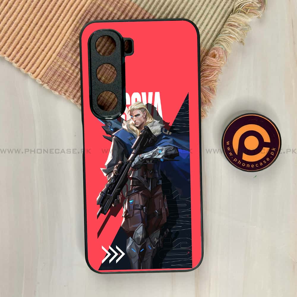 Infinix Hot 60i - Battle-Ready Series - Premium Metal Printed soft Bumper shock Proof Case