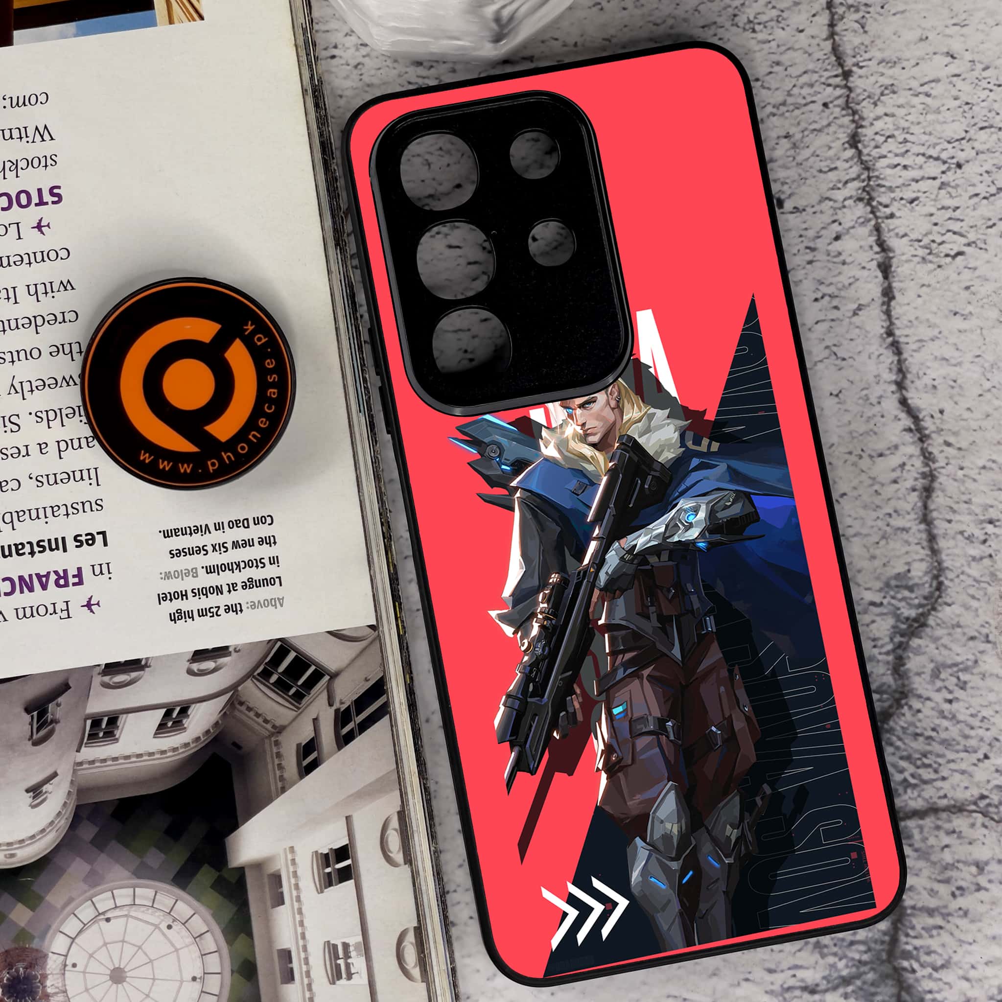 Vivo Y29 4G - Battle-Ready Series - Premium Metal Printed soft Bumper Shock Proof Case