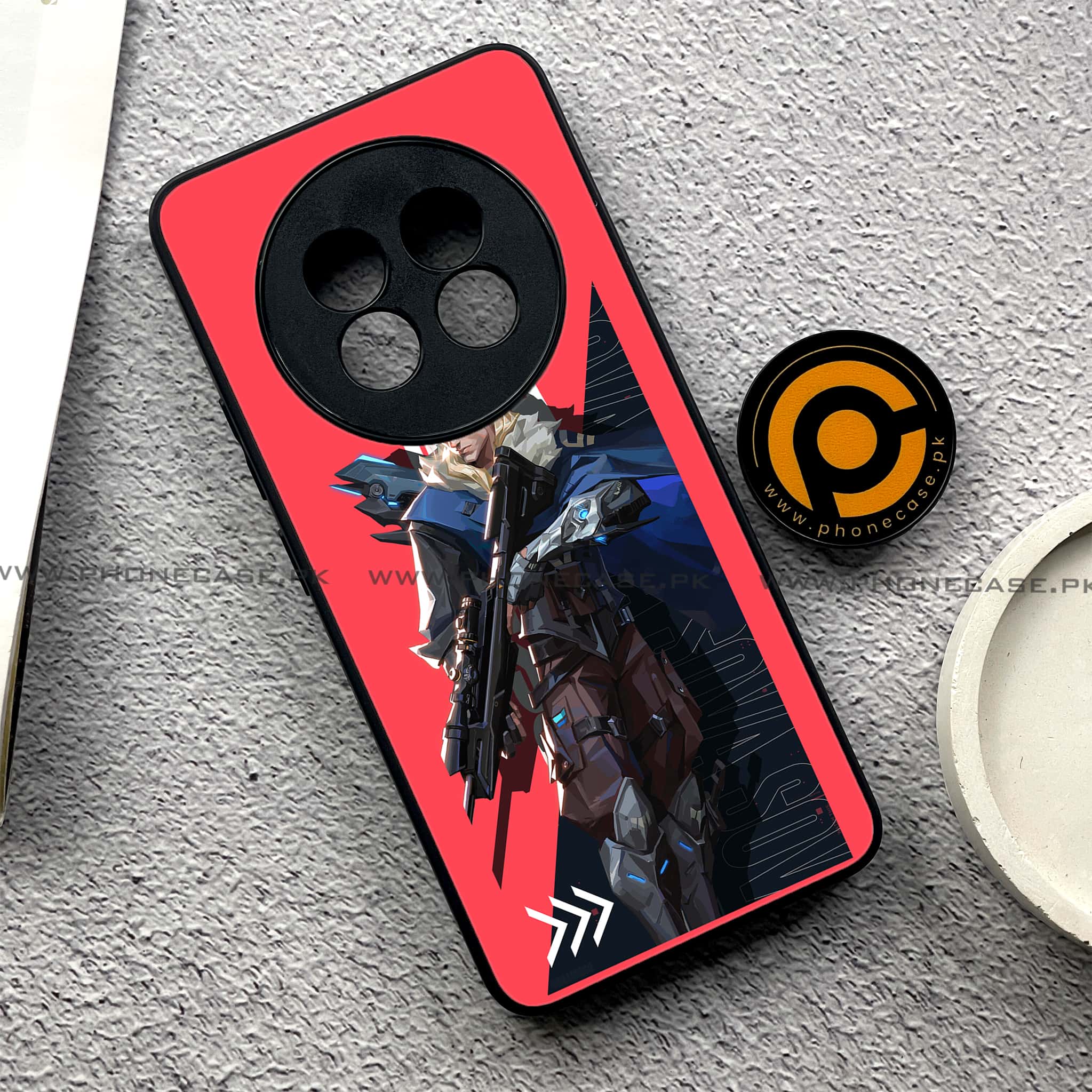 Realme 13 Pro Plus - Battle-Ready - Premium Printed Metal soft Bumper shock Proof Case