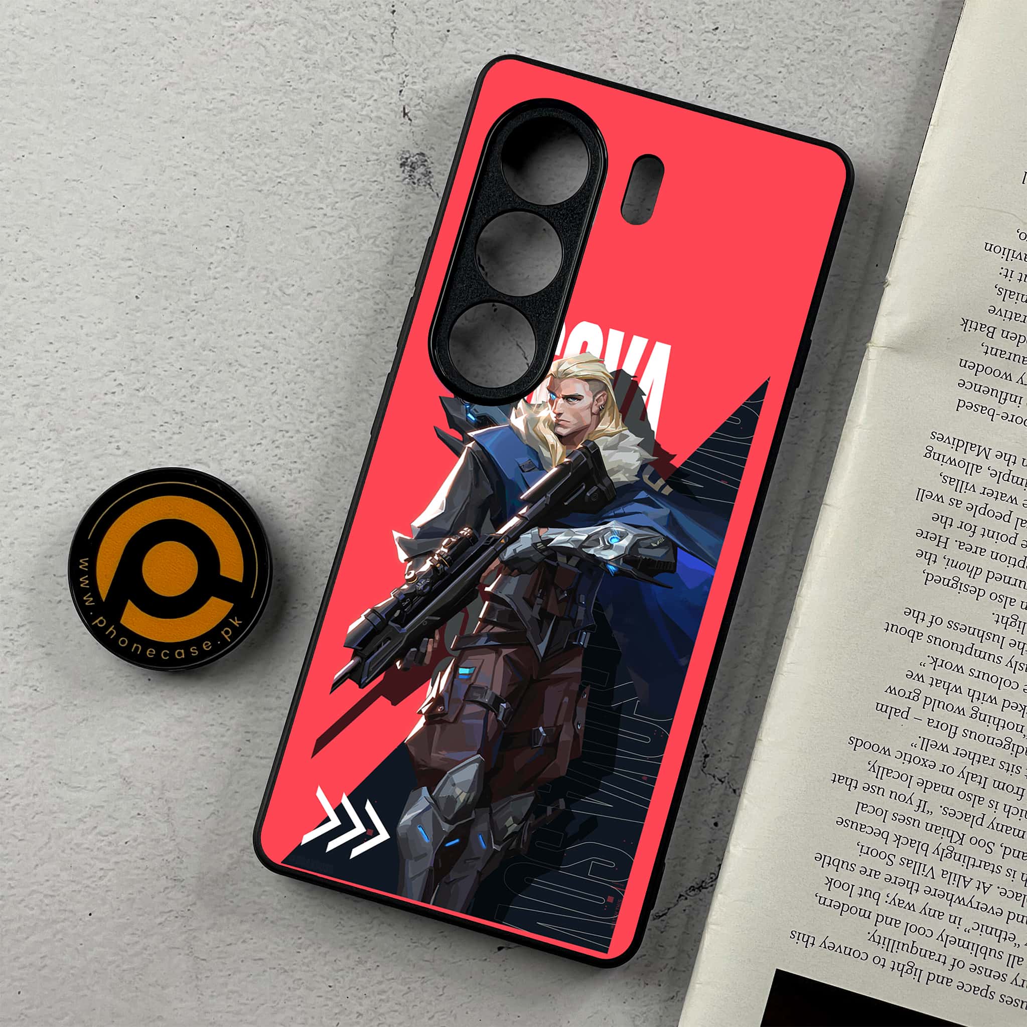 Tecno Camon 40 - Battle-Ready Series  - Premium Metal Printed Soft Bumper Shockproof Case