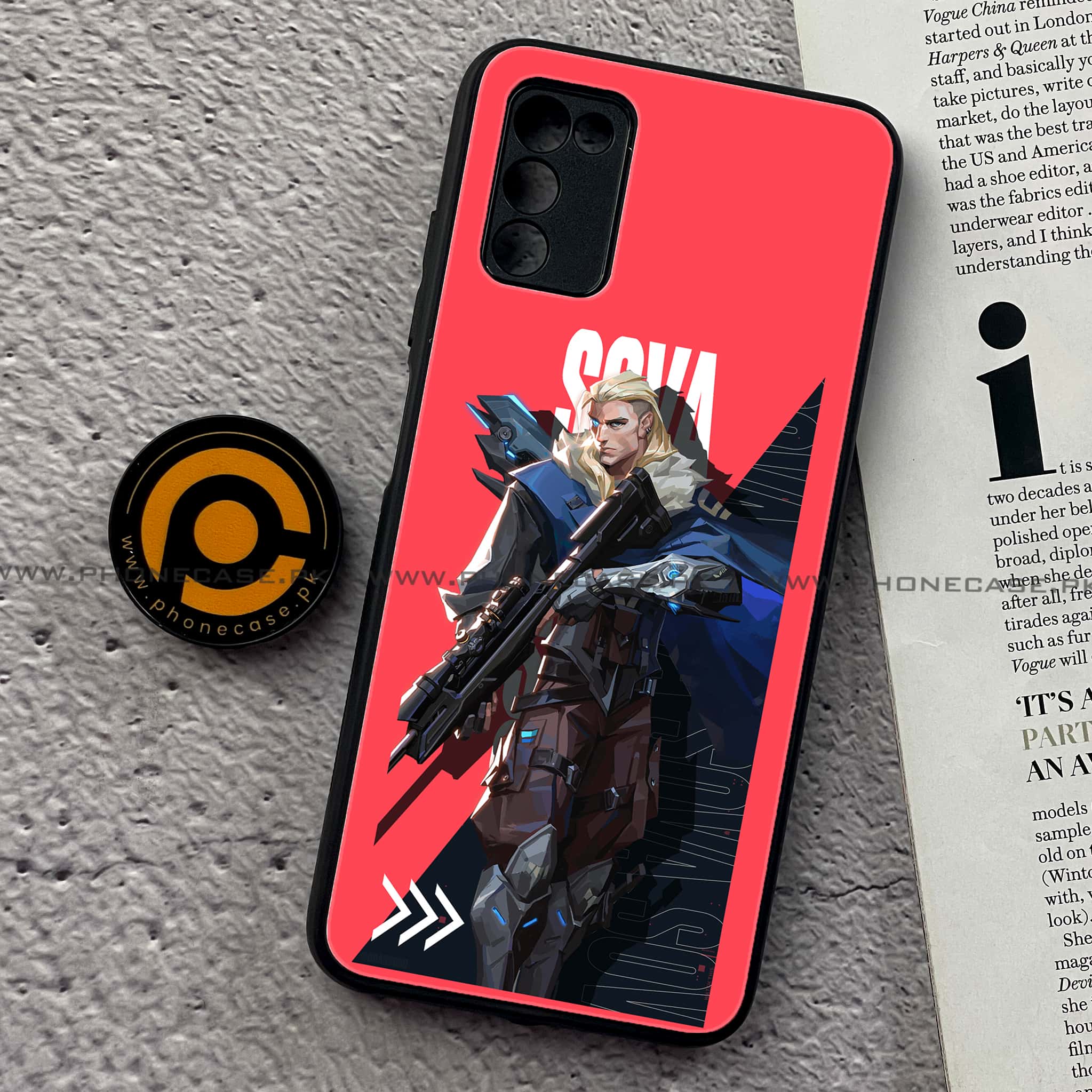 Samsung Galaxy A02s - Battle-Ready Series - Premium Printed Metal soft Bumper shock Proof Case