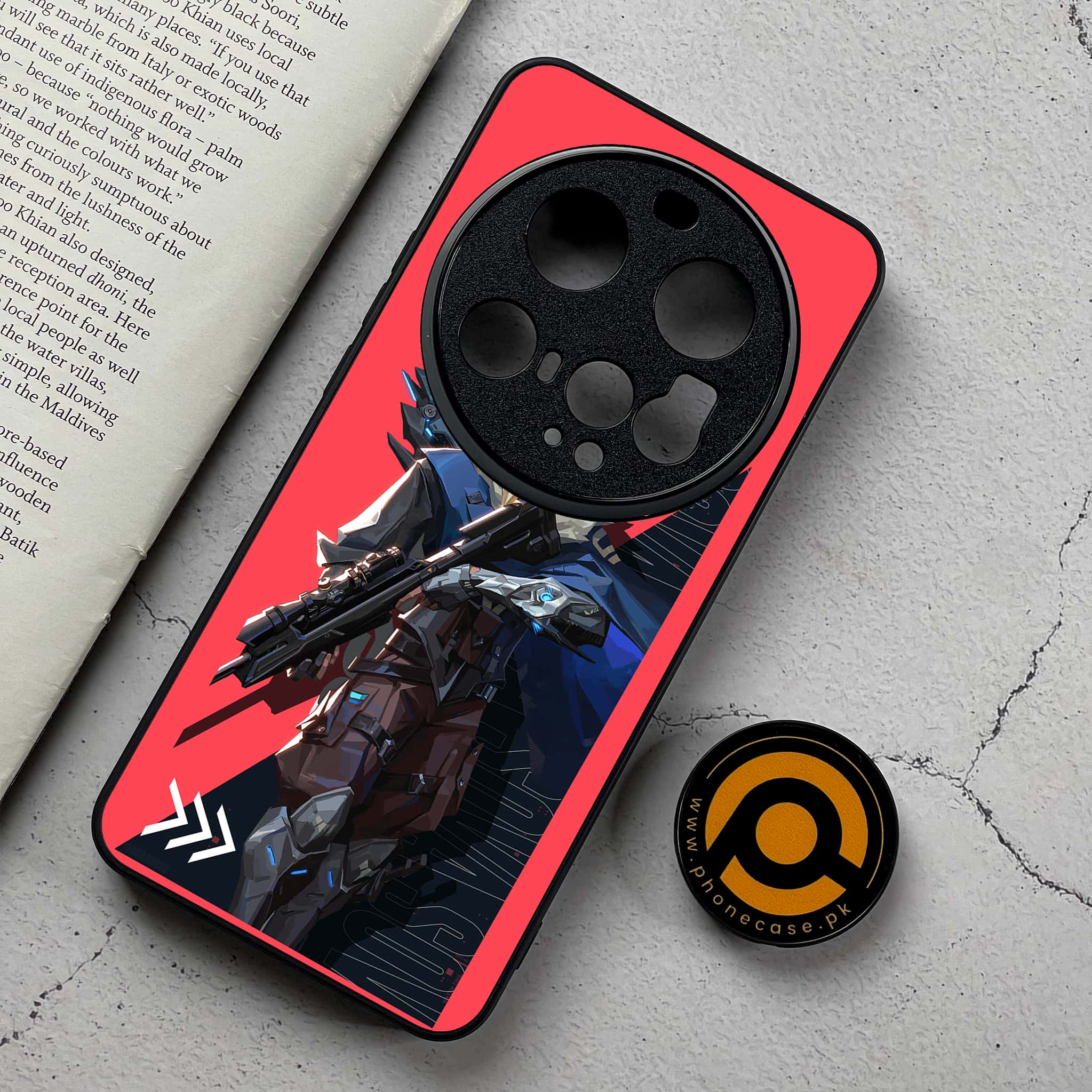 Xiaomi 15 Ultra - Battle-Ready Series - Premium Metal Printed Soft Bumper Shockproof Case