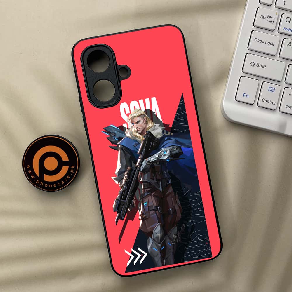 Tecno Spark Go 2 -  Battle-Ready Series - Premium Metal Printed soft Bumper Shock Proof Case