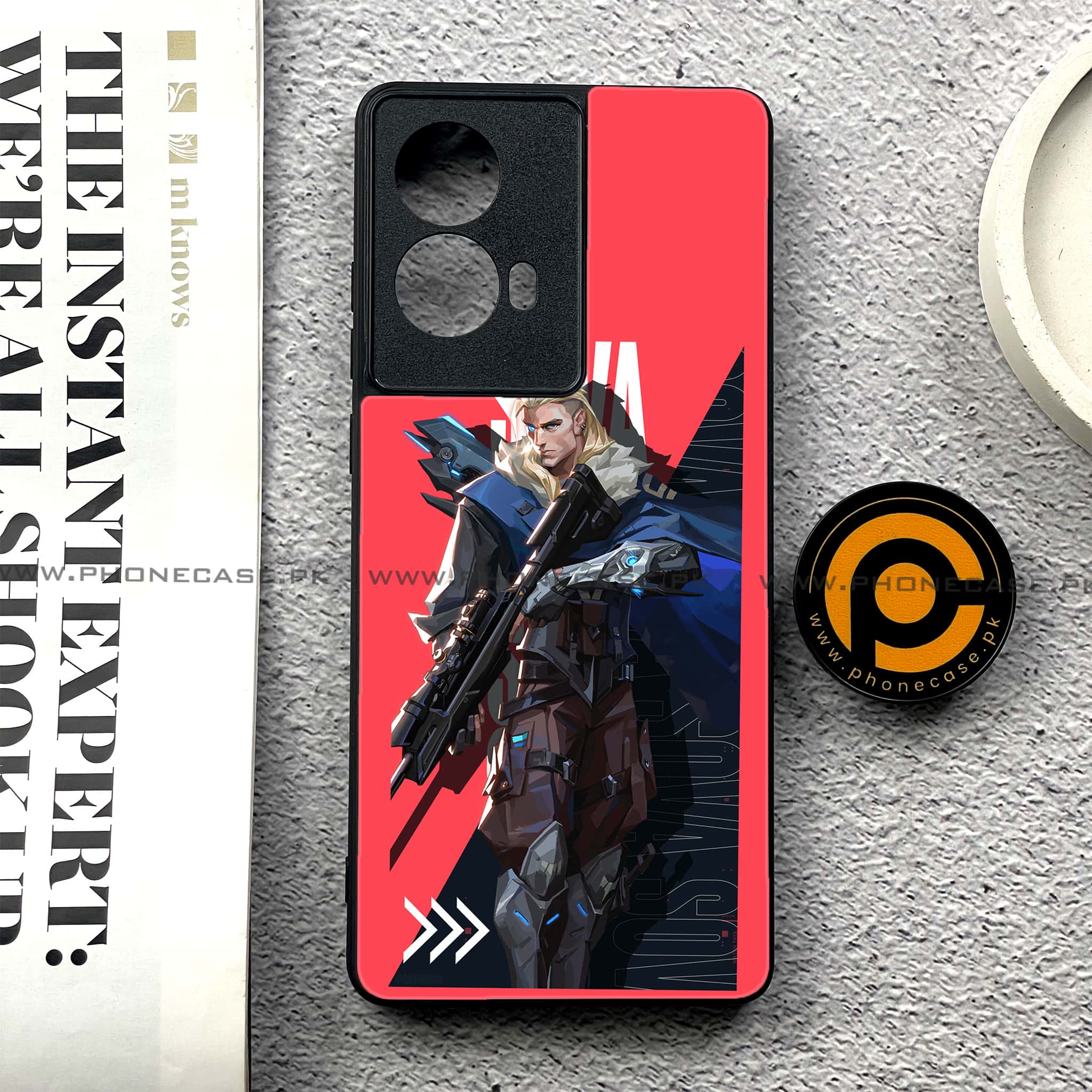 Moto G85 - Battle-Ready Series - Premium Printed Glass soft Bumper shock Proof Case