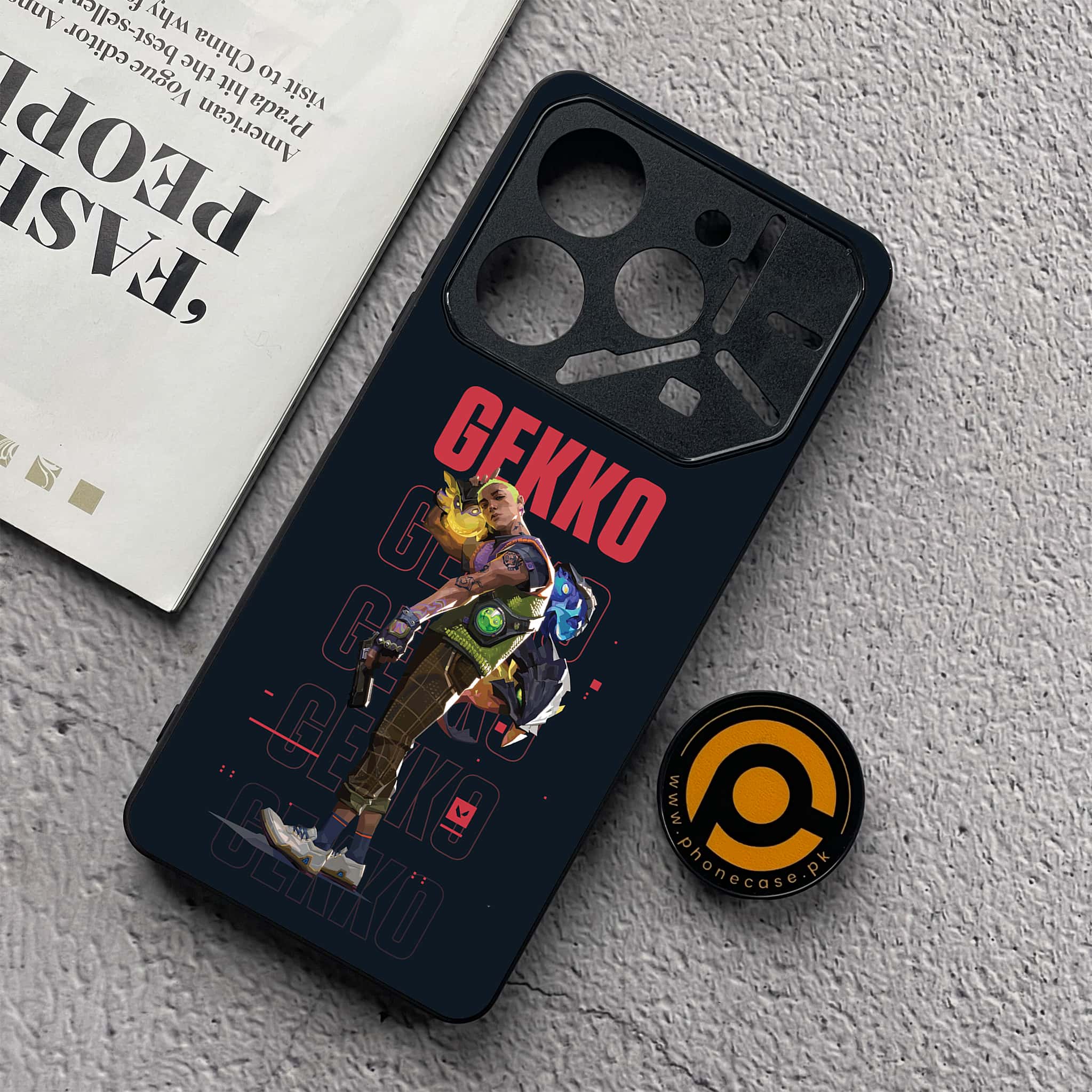 Tecno Pova 6 Neo - Battle-Ready Series - Premium Metal  Printed soft Bumper shock Proof Case