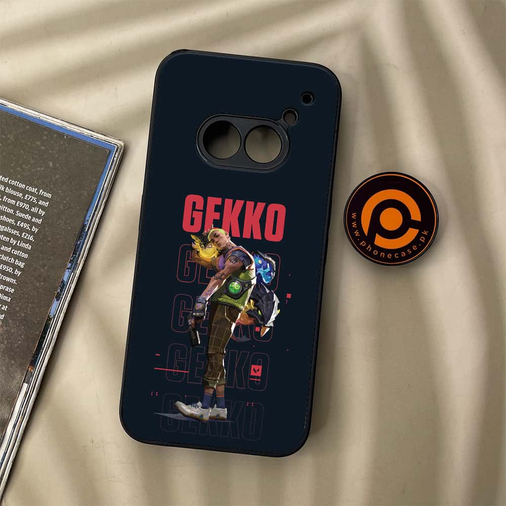 Nothing Phone (2a) - Battle-Ready Series - Premium Metal Printed soft Bumper Shock Proof Case