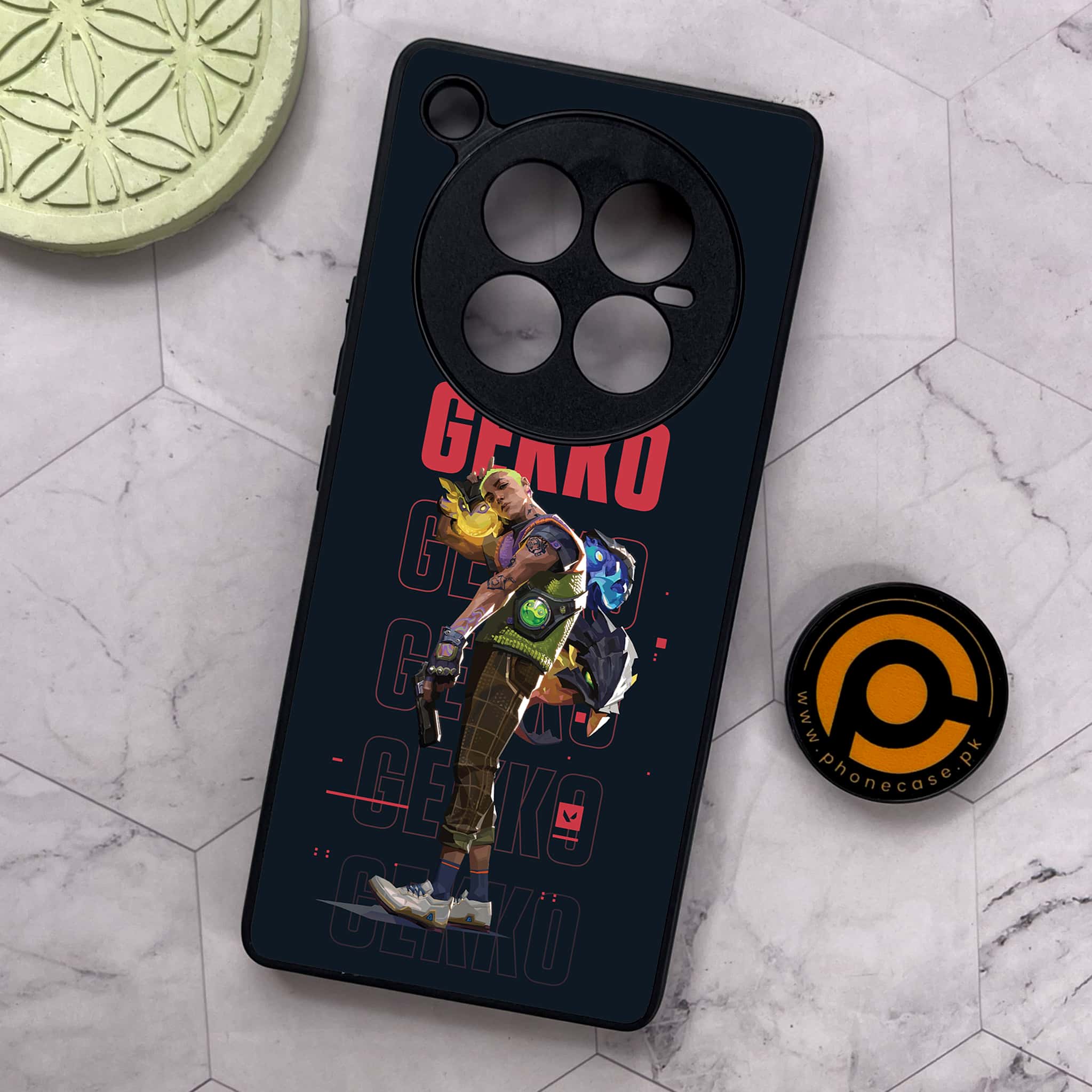 Infinix Zero 40 5G - Battle-Ready Series - Premium Metal Printed soft Bumper shock Proof Case