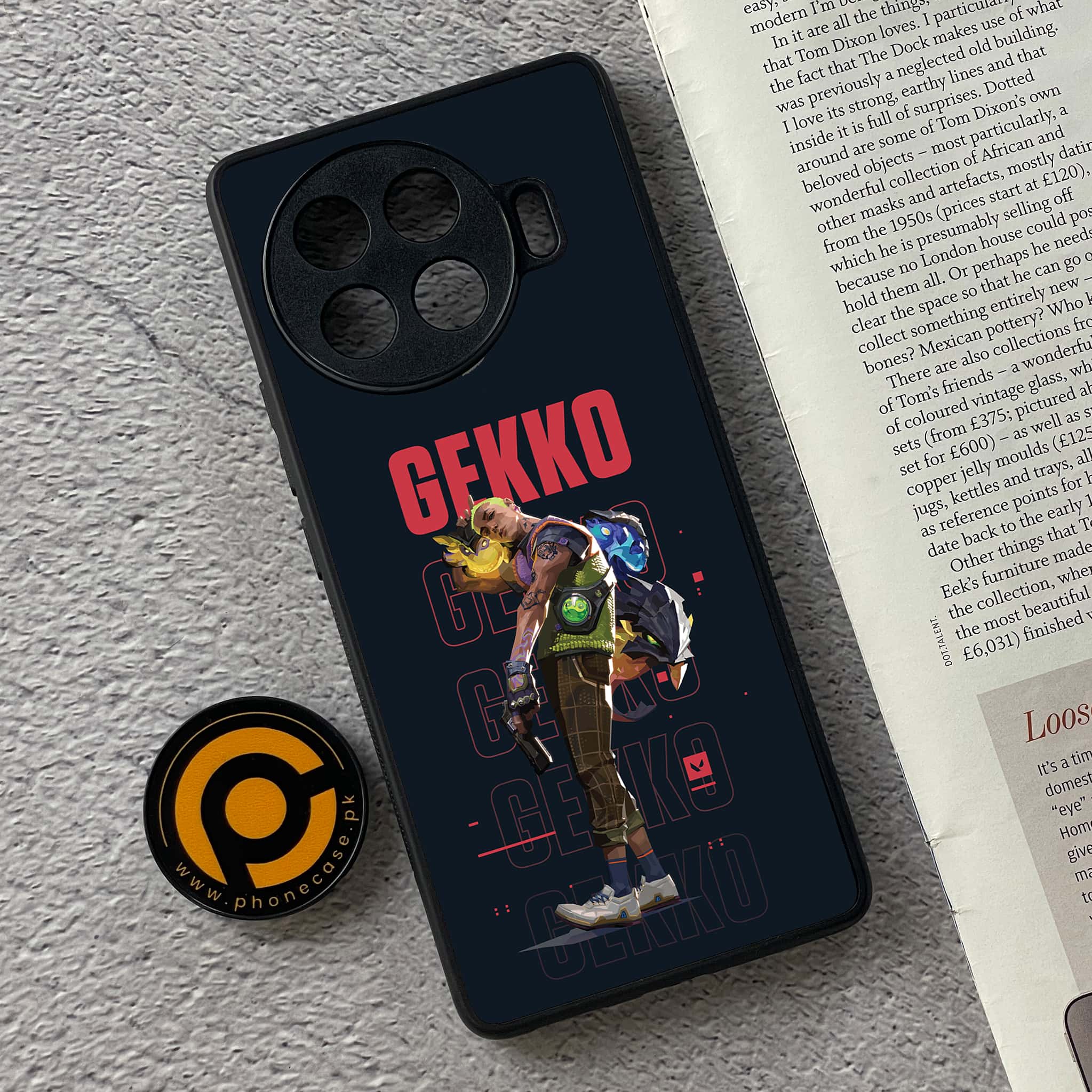 Tecno Spark 20 pro plus - Battle-Ready Series - Premium Metal Printed soft Bumper shock Proof Case