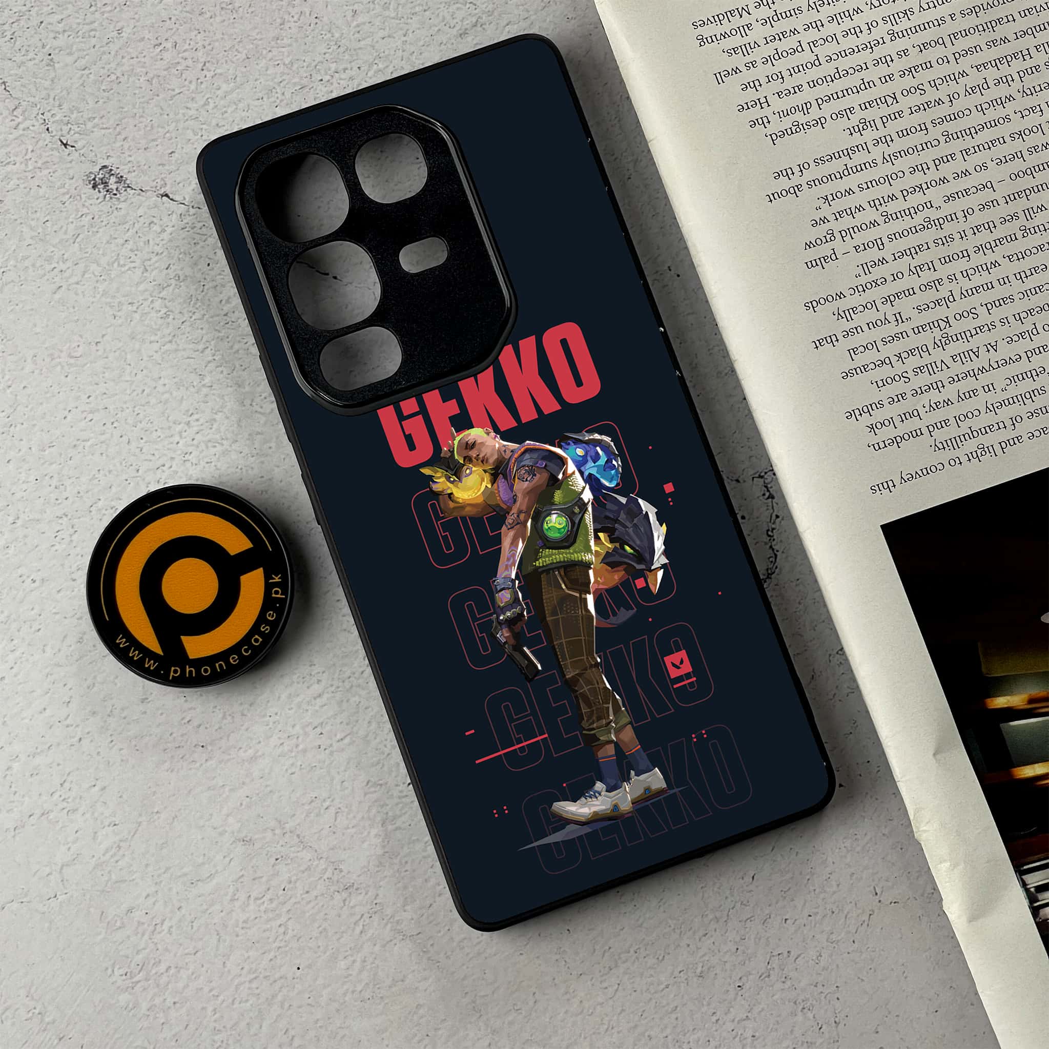 Infinix Note 50 Pro Plus - Battle-Ready Series - Premium Metal Printed Soft Bumper Shockproof Case