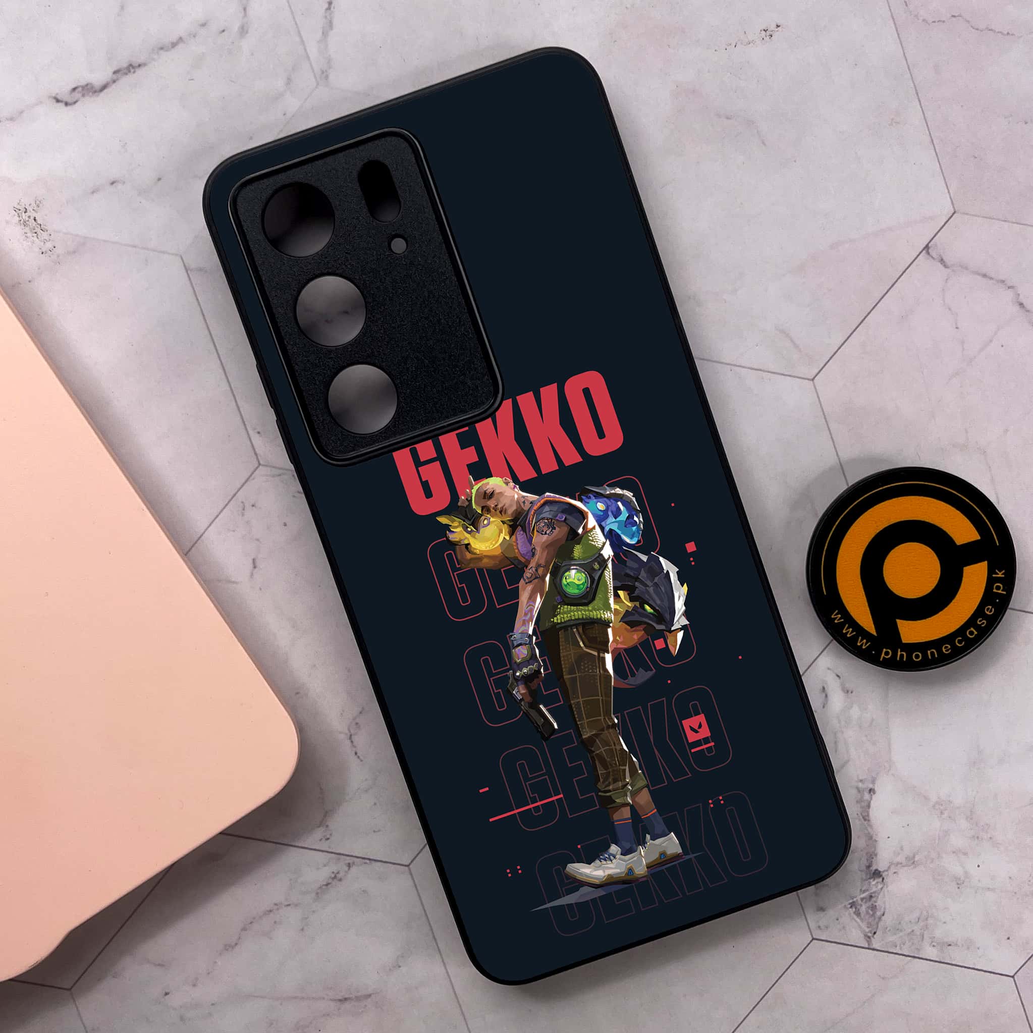 Realme C75x 4G - Battle-Ready Series - Premium Metal Printed soft Bumper shock Proof Case