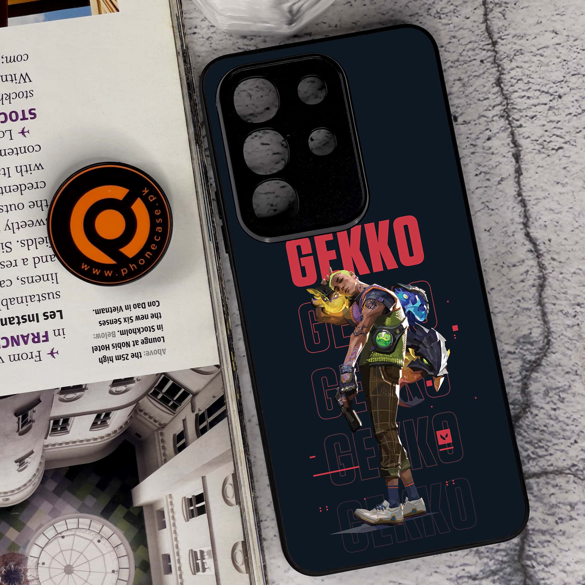 Vivo Y29 4G - Battle-Ready Series - Premium Metal Printed soft Bumper Shock Proof Case