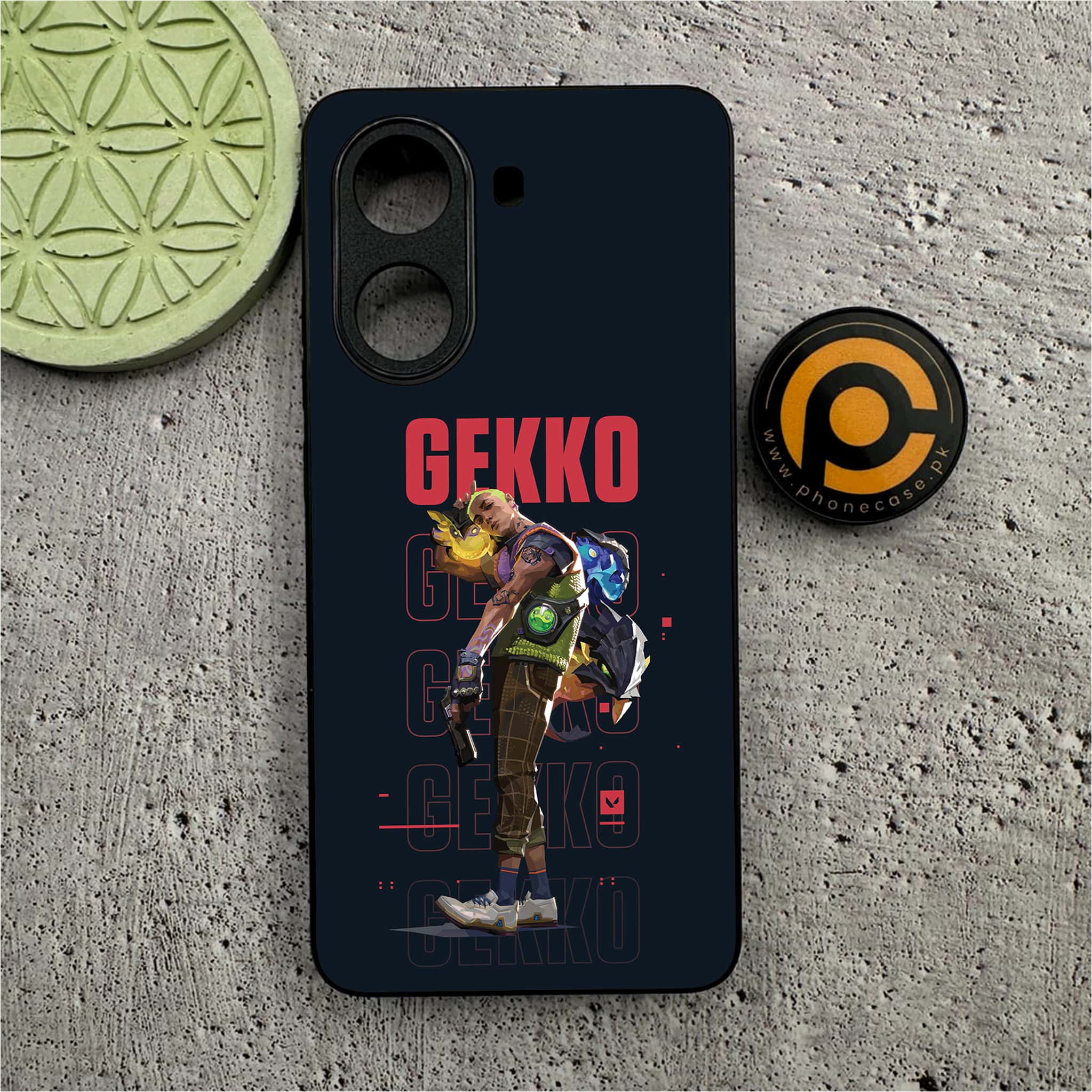 Xiaomi Poco X7 Pro 5G - Battle-Ready Series - Premium Metal  Printed soft Bumper shock Proof Case