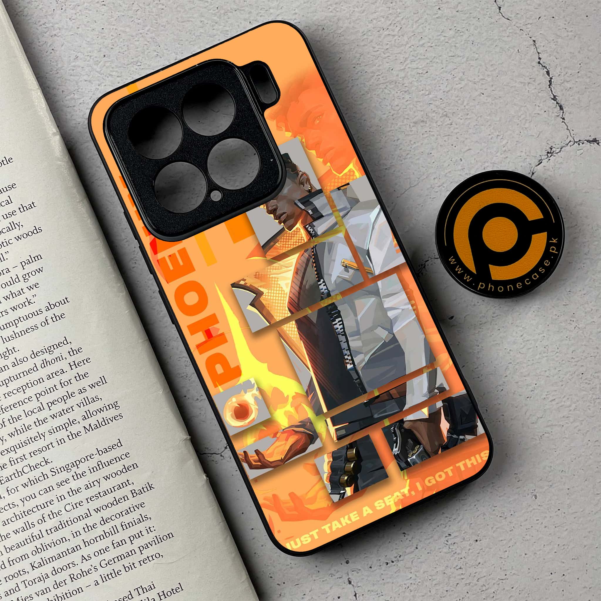 Xiaomi 15 - Battle-Ready Series - Premium Metal Printed soft Bumper shock Proof Case