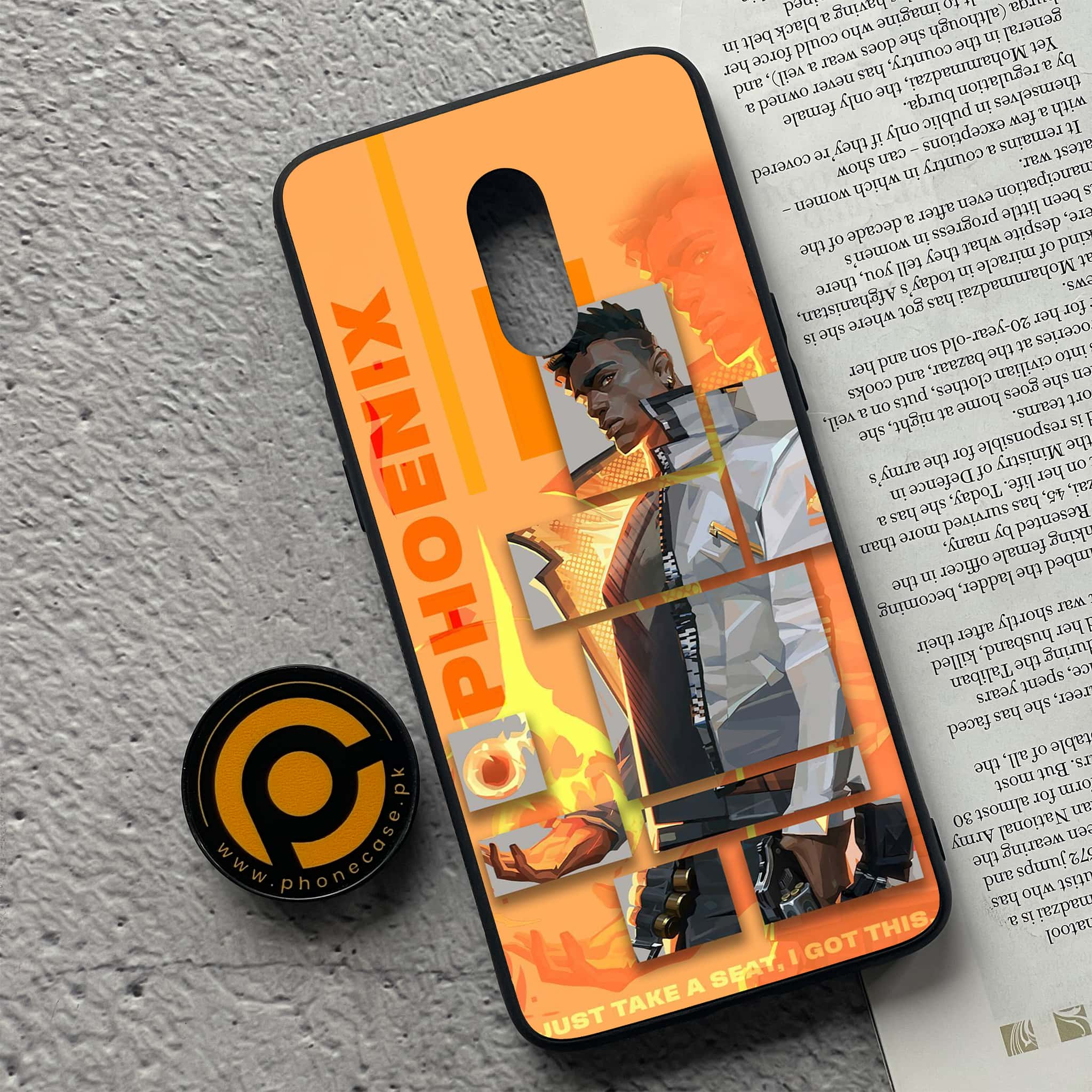 OnePlus 7 - Battle-Ready Series - Premium Printed Glass soft Bumper shock Proof Case