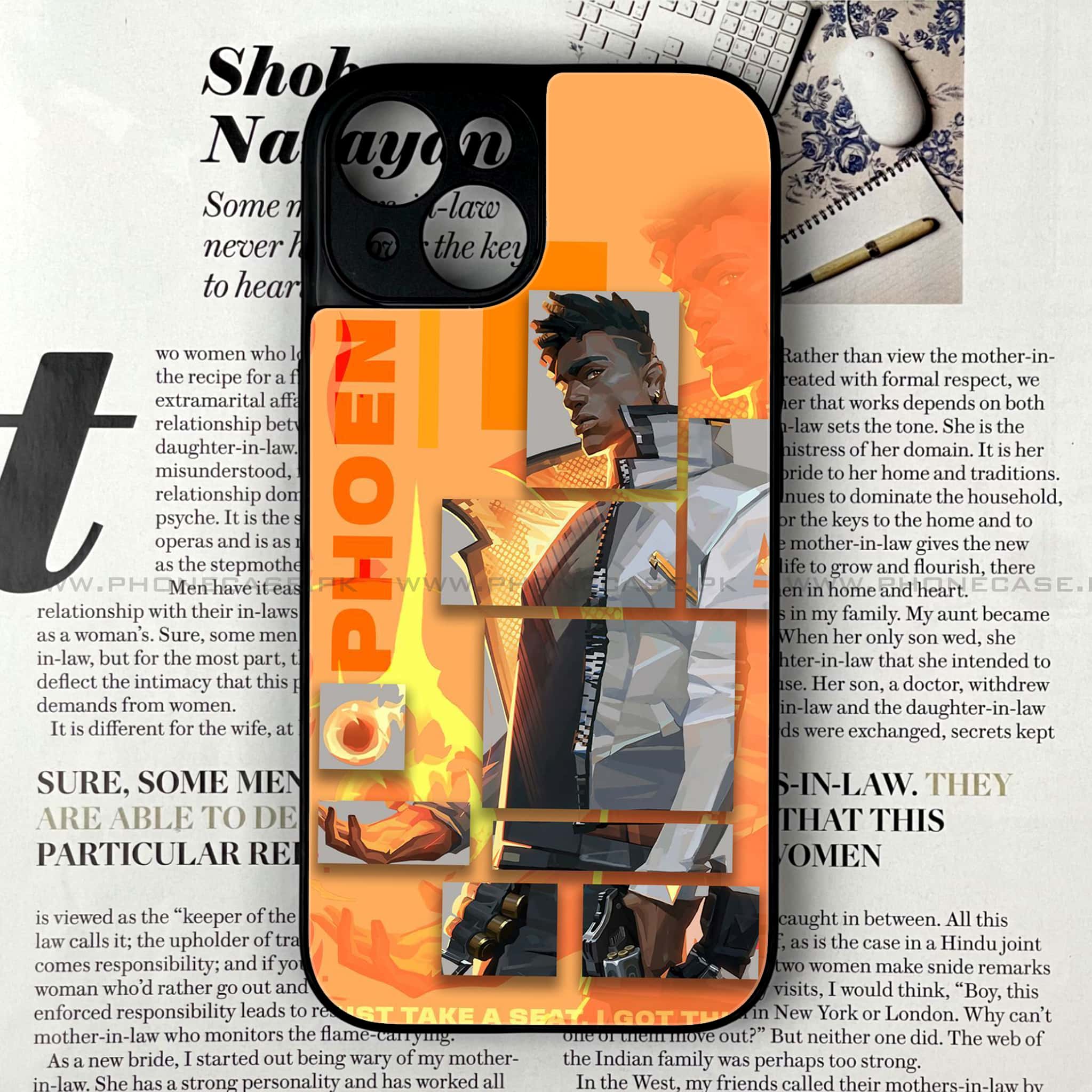 iPhone 14 - Battle-Ready Series - Premium Metal Printed soft Bumper shock Proof Case