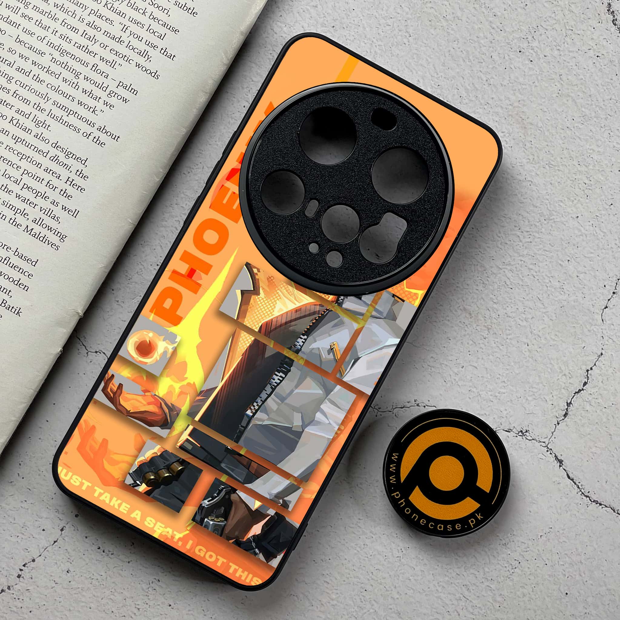 Xiaomi 15 Ultra - Battle-Ready Series - Premium Metal Printed Soft Bumper Shockproof Case
