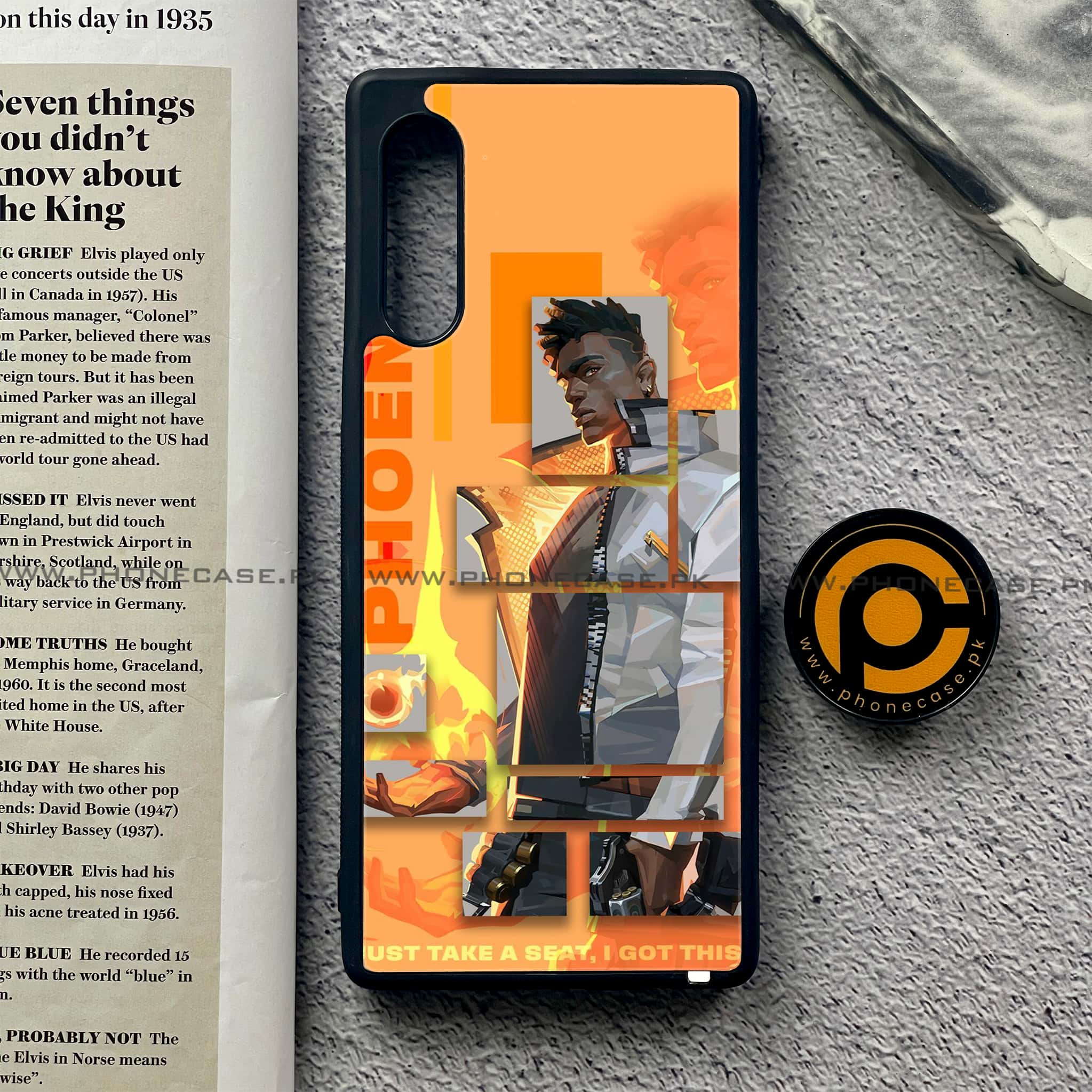 LG Velvet - Battle-Ready Series - Premium Printed Glass soft Bumper shock Proof Case
