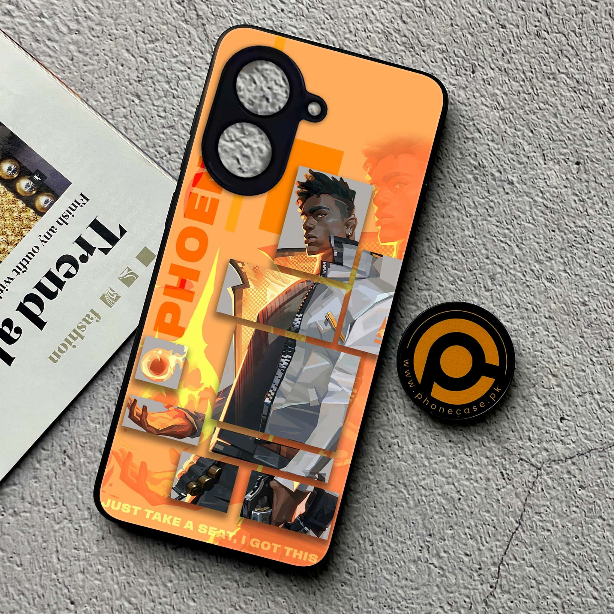 Xiaomi Redmi A5 - Battle-Ready Series - Premium Metal Printed soft Bumper shock Proof Case