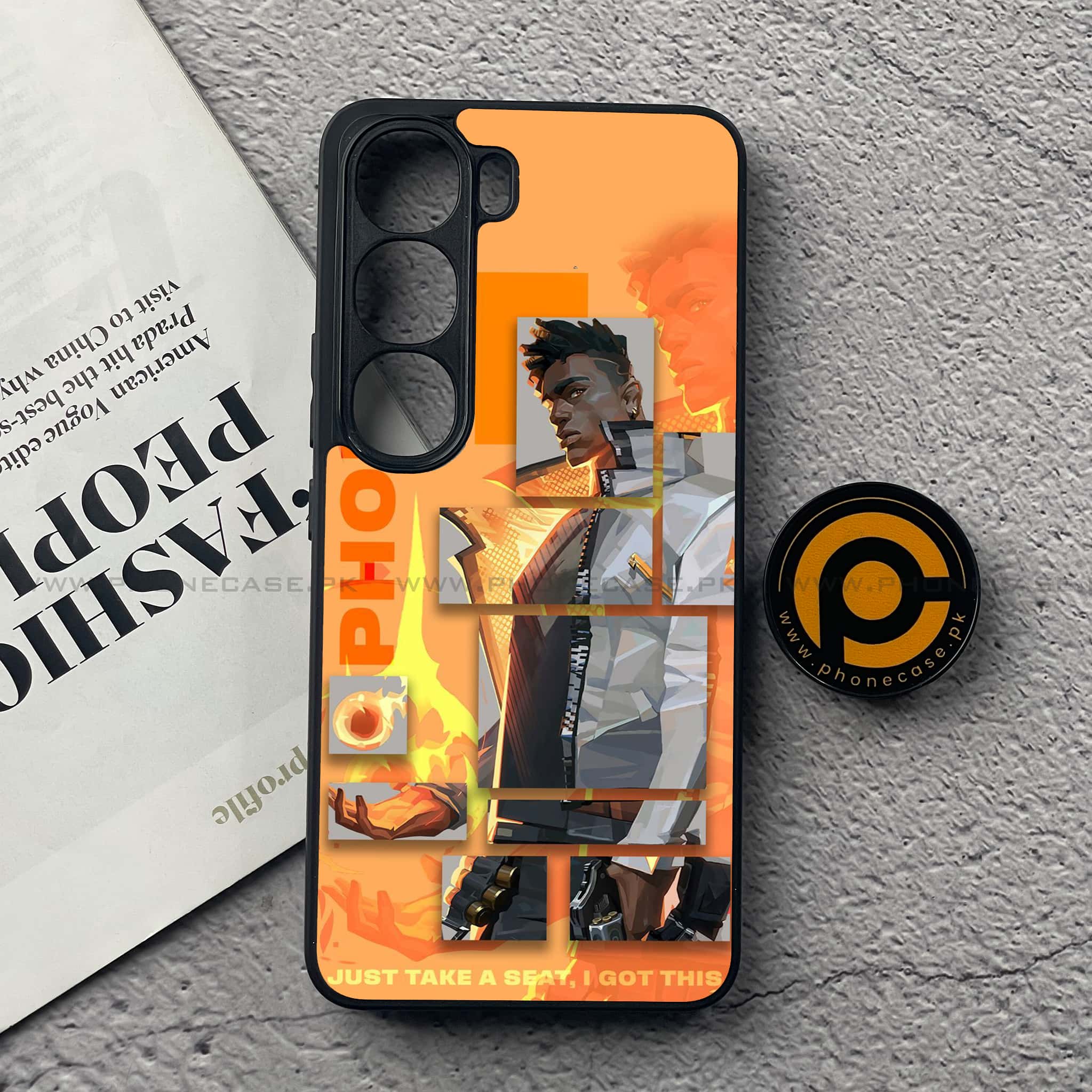 Vivo Y200 4G - Battle-Ready Series - Premium Metal Printed soft Bumper Shock Proof Case