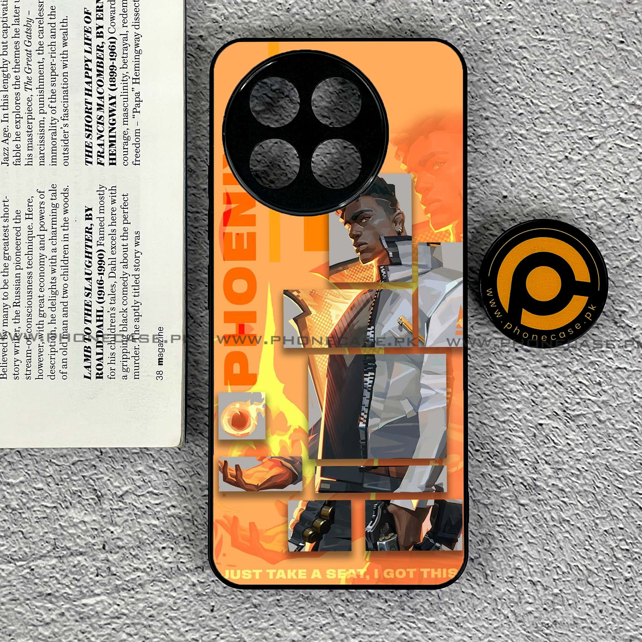 OnePlus Ace 5 - Battle-Ready Series - Premium Metal Printed soft Bumper shock Proof Case