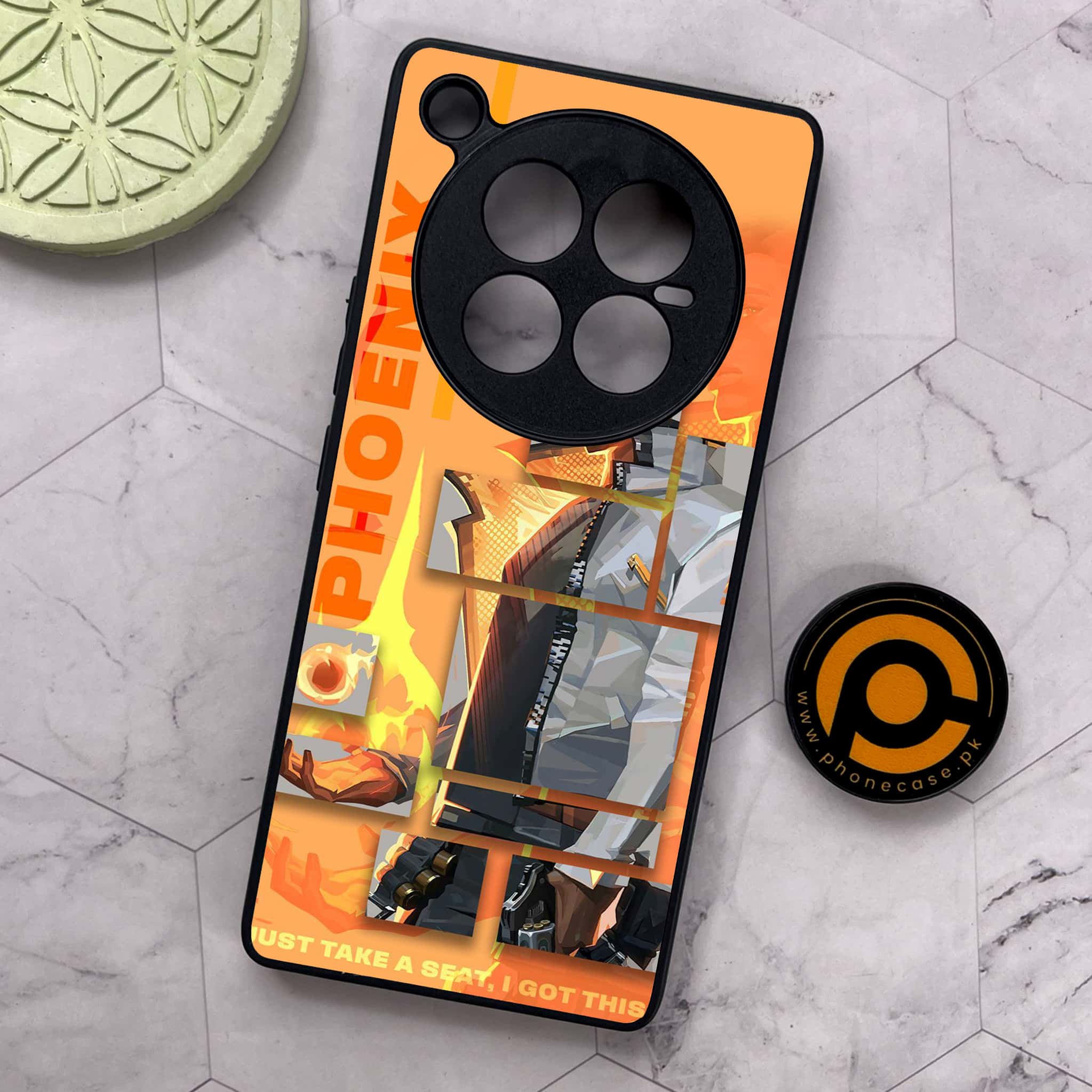 Infinix Zero 40 5G - Battle-Ready Series - Premium Metal Printed soft Bumper shock Proof Case