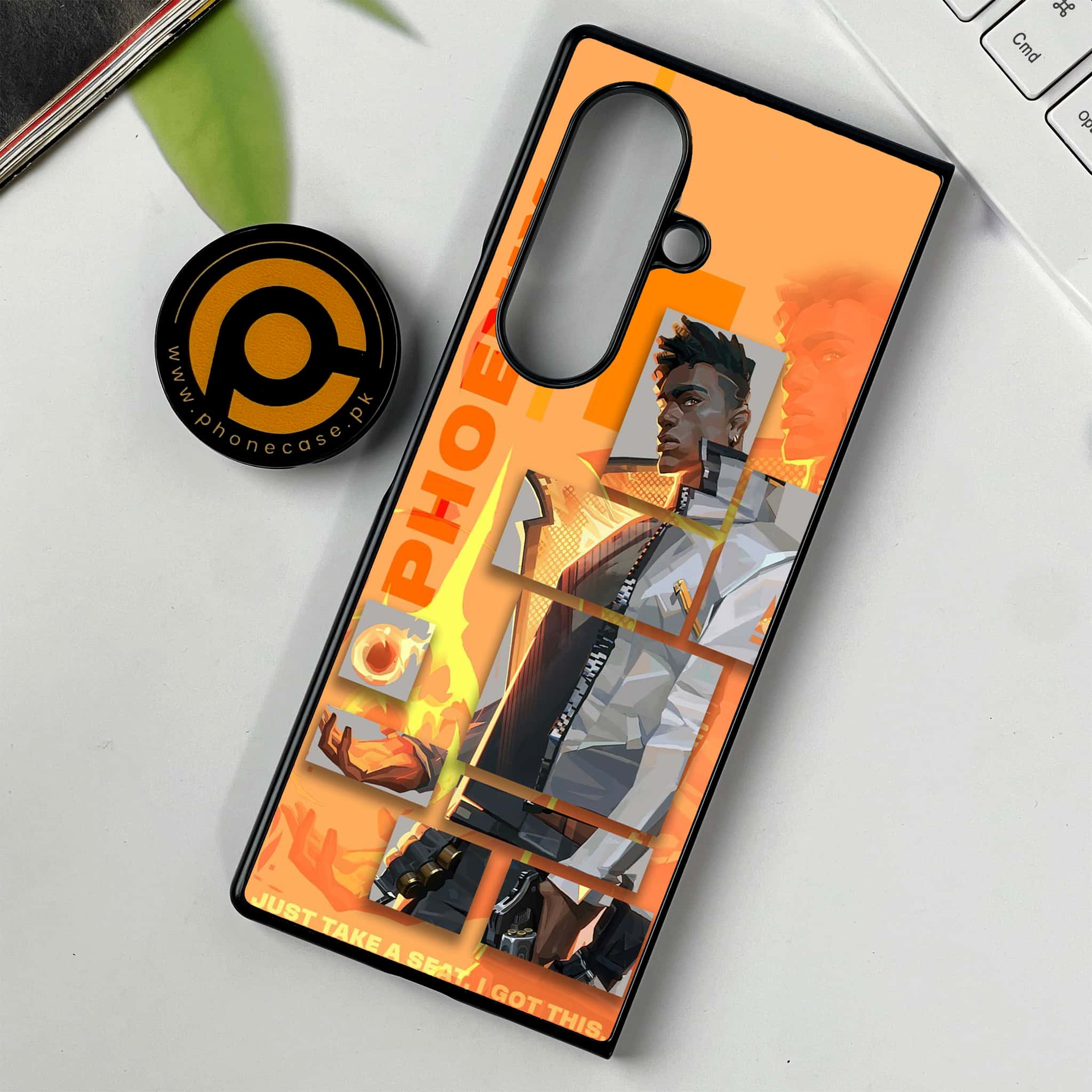 Samsung Galaxy Z Fold 7 - Battle-Ready Series - Premium Metal Printed soft Bumper shock Proof Case