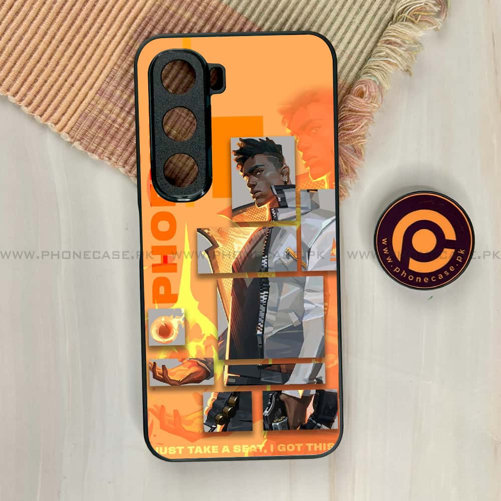 Infinix Hot 60i - Battle-Ready Series - Premium Metal Printed soft Bumper shock Proof Case