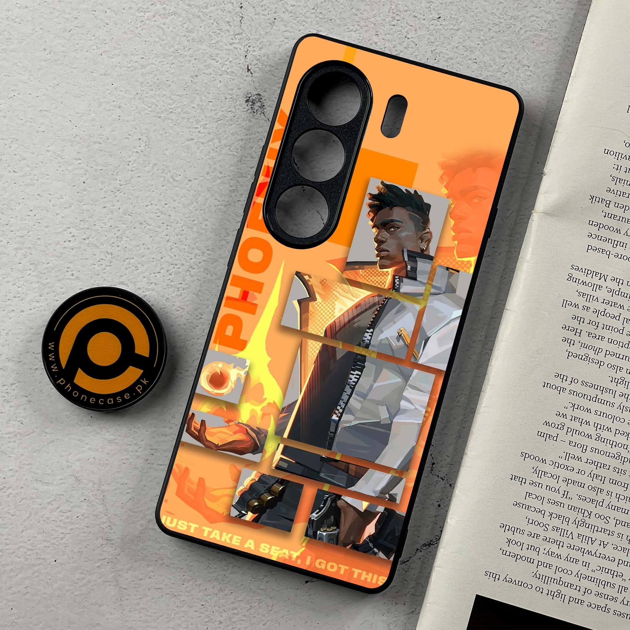 Tecno Camon 40 Pro - Battle-Ready Series  - Premium Metal Printed Soft Bumper Shockproof Case