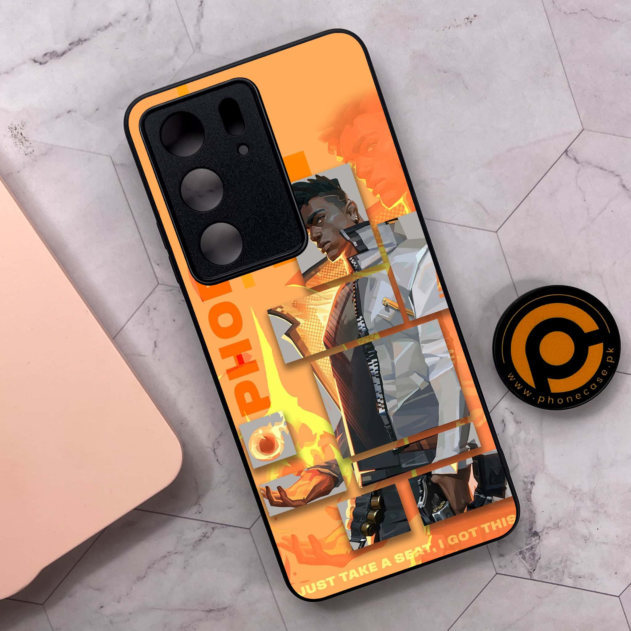 Realme C75x 4G - Battle-Ready Series - Premium Metal Printed soft Bumper shock Proof Case
