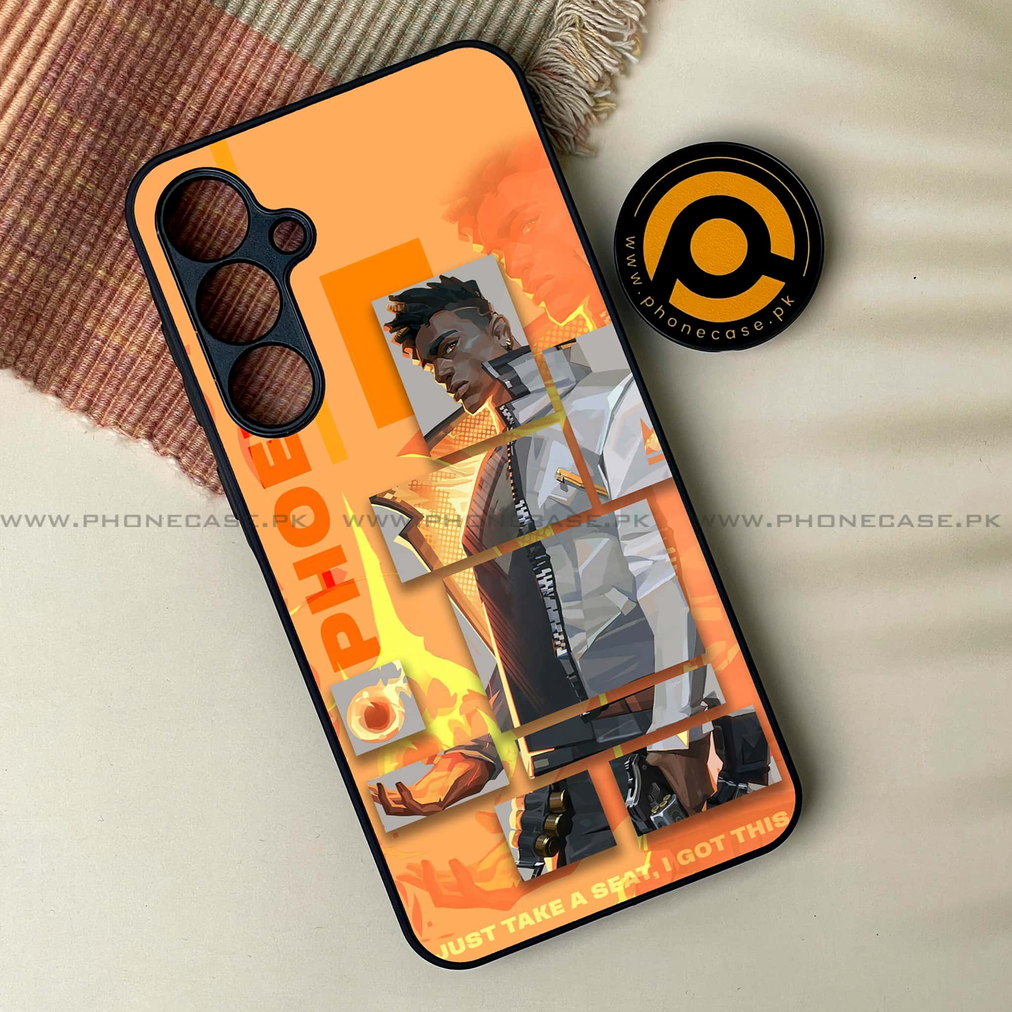 Samsung Galaxy A25 - Battle-Ready - Premium Printed Glass soft Bumper shock Proof Case